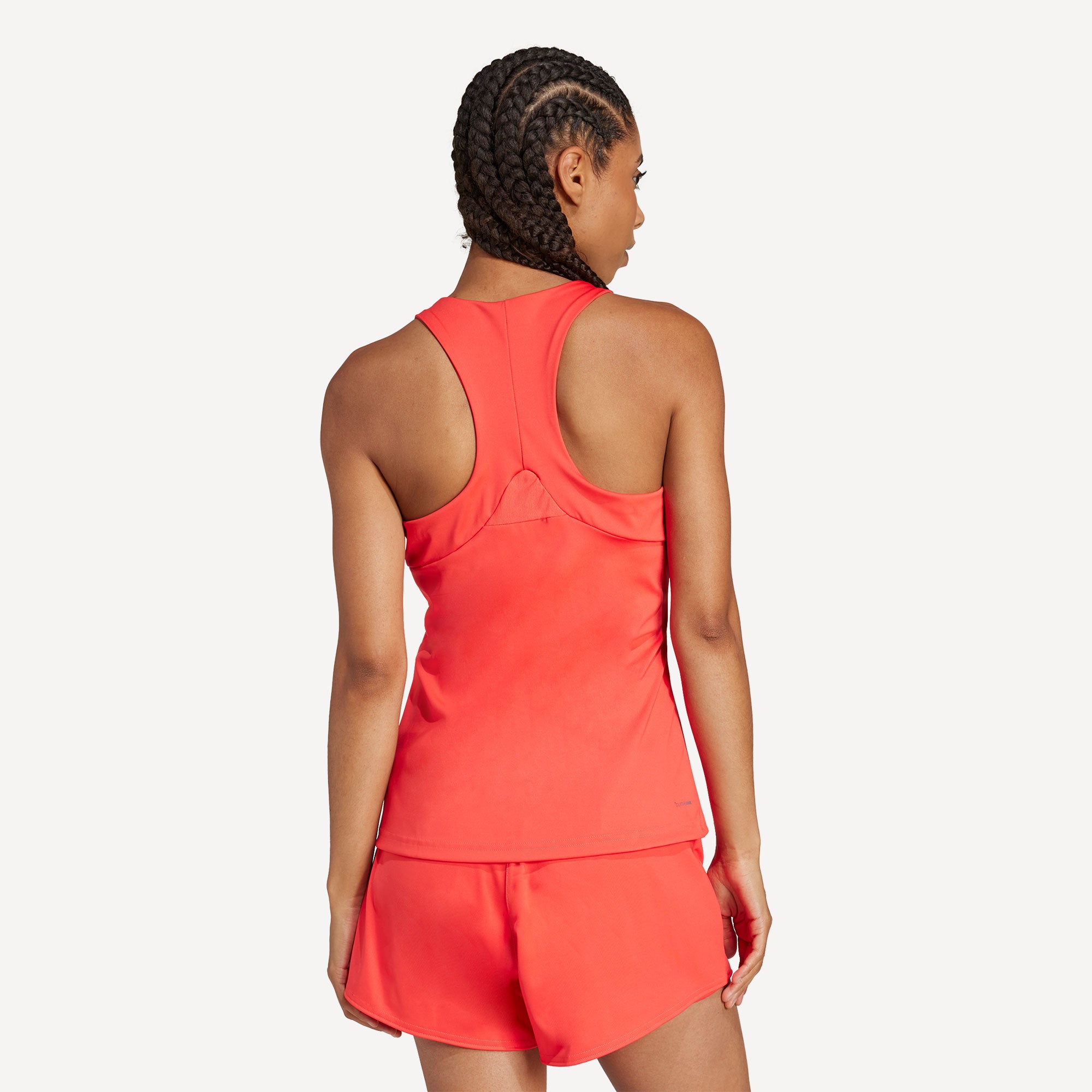 adidas Gameset Women's Y Tennis Tank - Red (2)