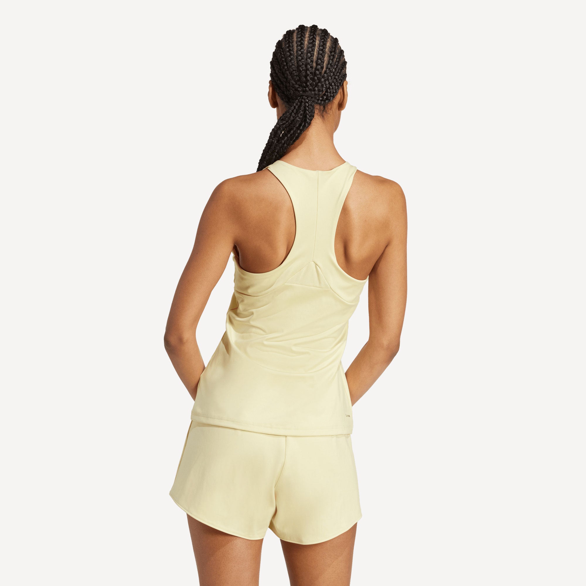 adidas Gameset Women's Y Tennis Tank - Yellow (2)