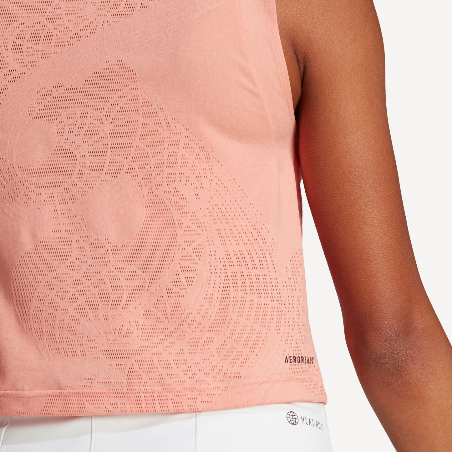 adidas London Pro Match Women's Tennis Tank Orange (5)