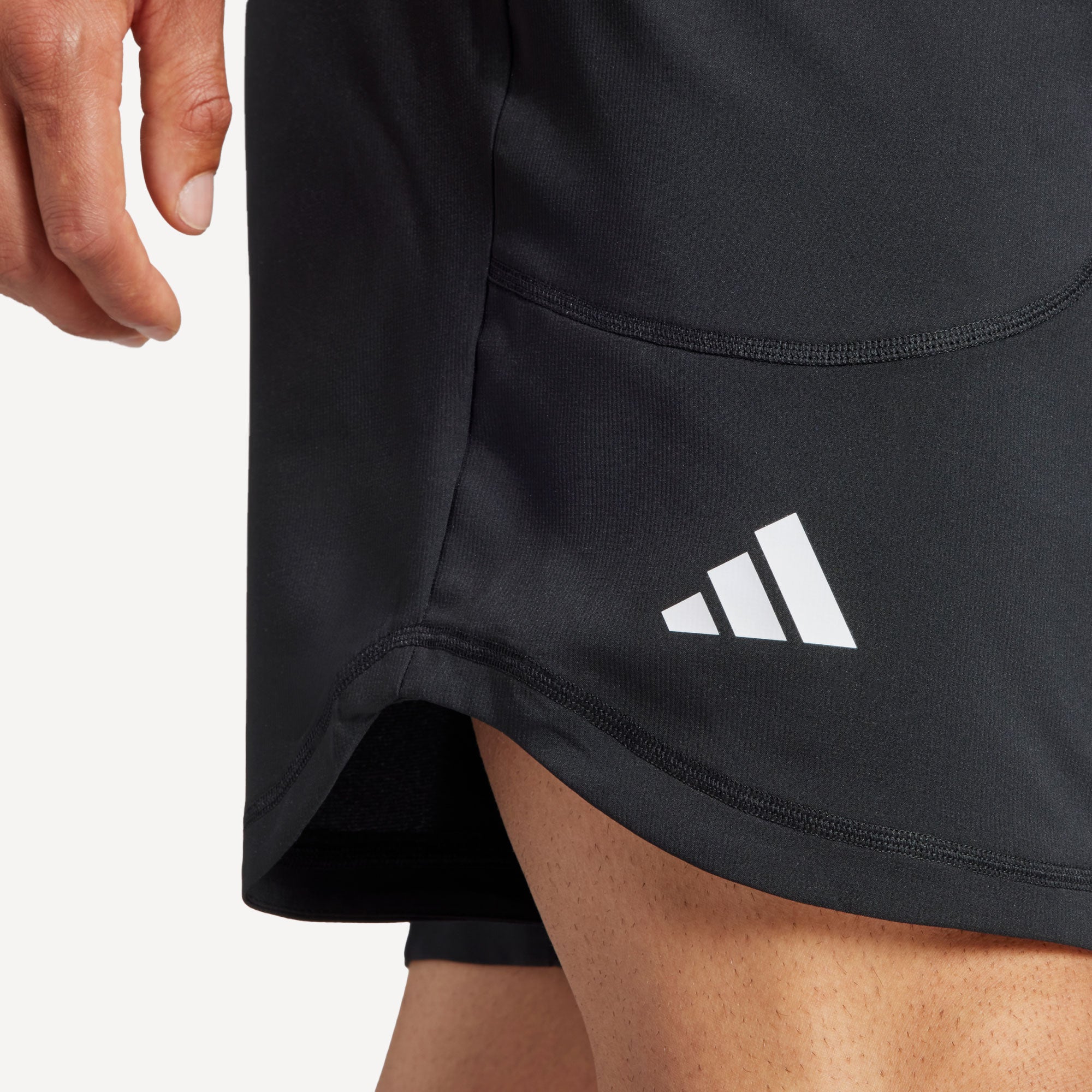 adidas New York Pro Men's 9-Inch Tennis Shorts Black (4)