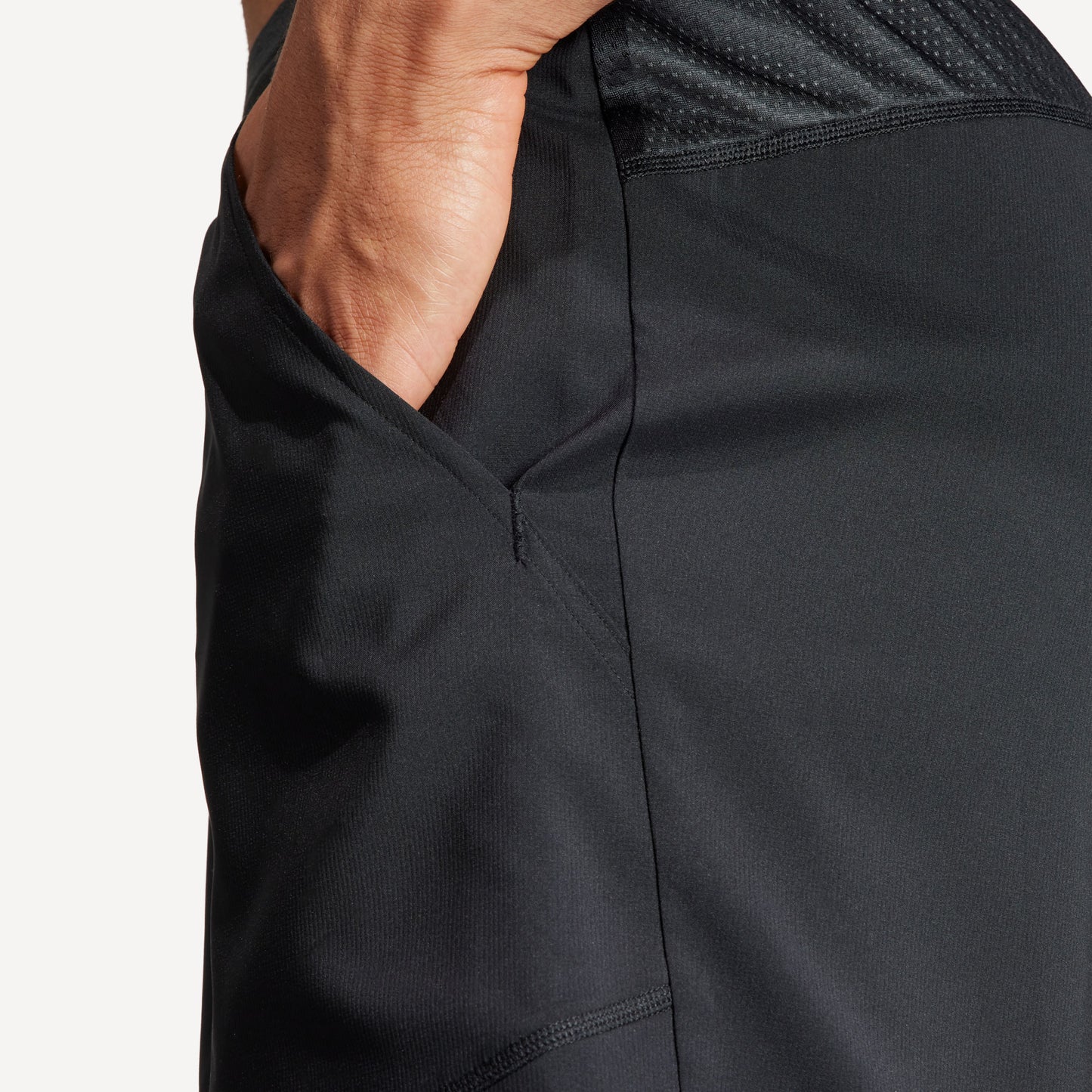 adidas New York Pro Men's 9-Inch Tennis Shorts Black (5)