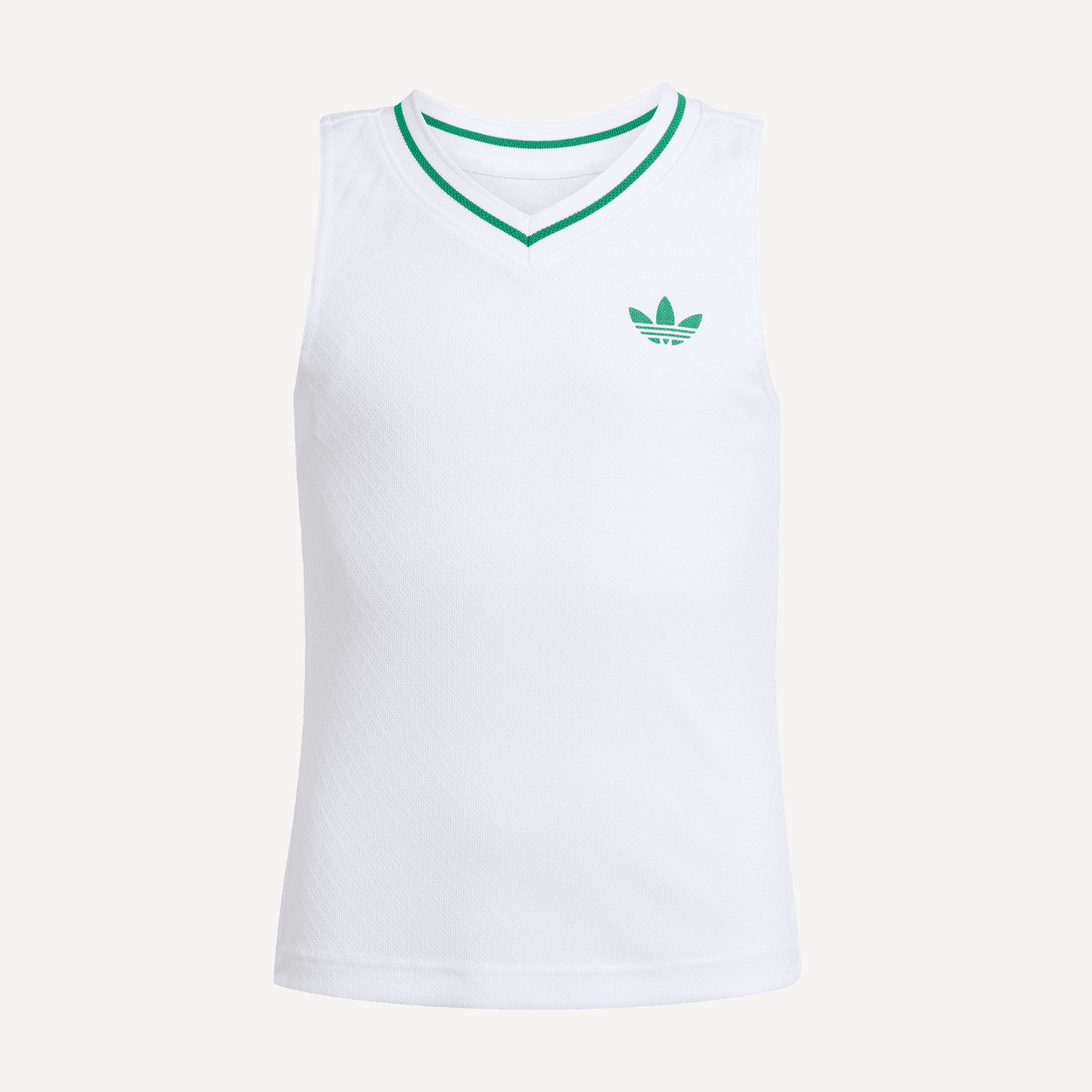 adidas Originals Girls' Tennis Tank - White (1)