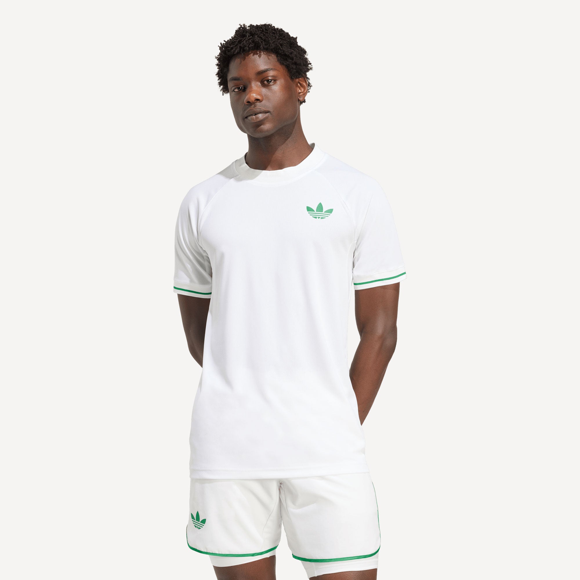 adidas Originals Pro London Men's Freelift Tennis Shirt - White (1)