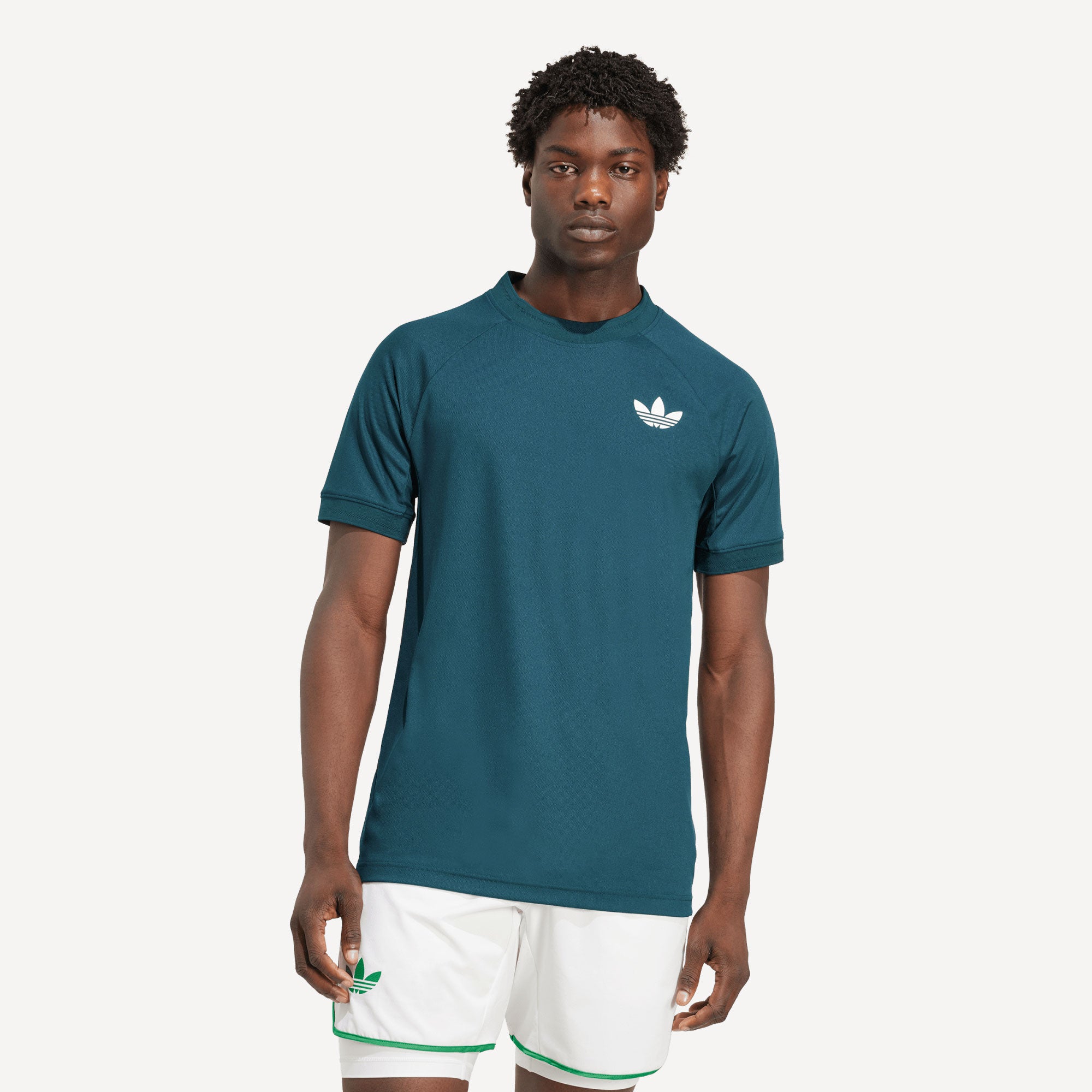 adidas Originals Pro London Men's Freelift Tennis Shirt - Green (1)