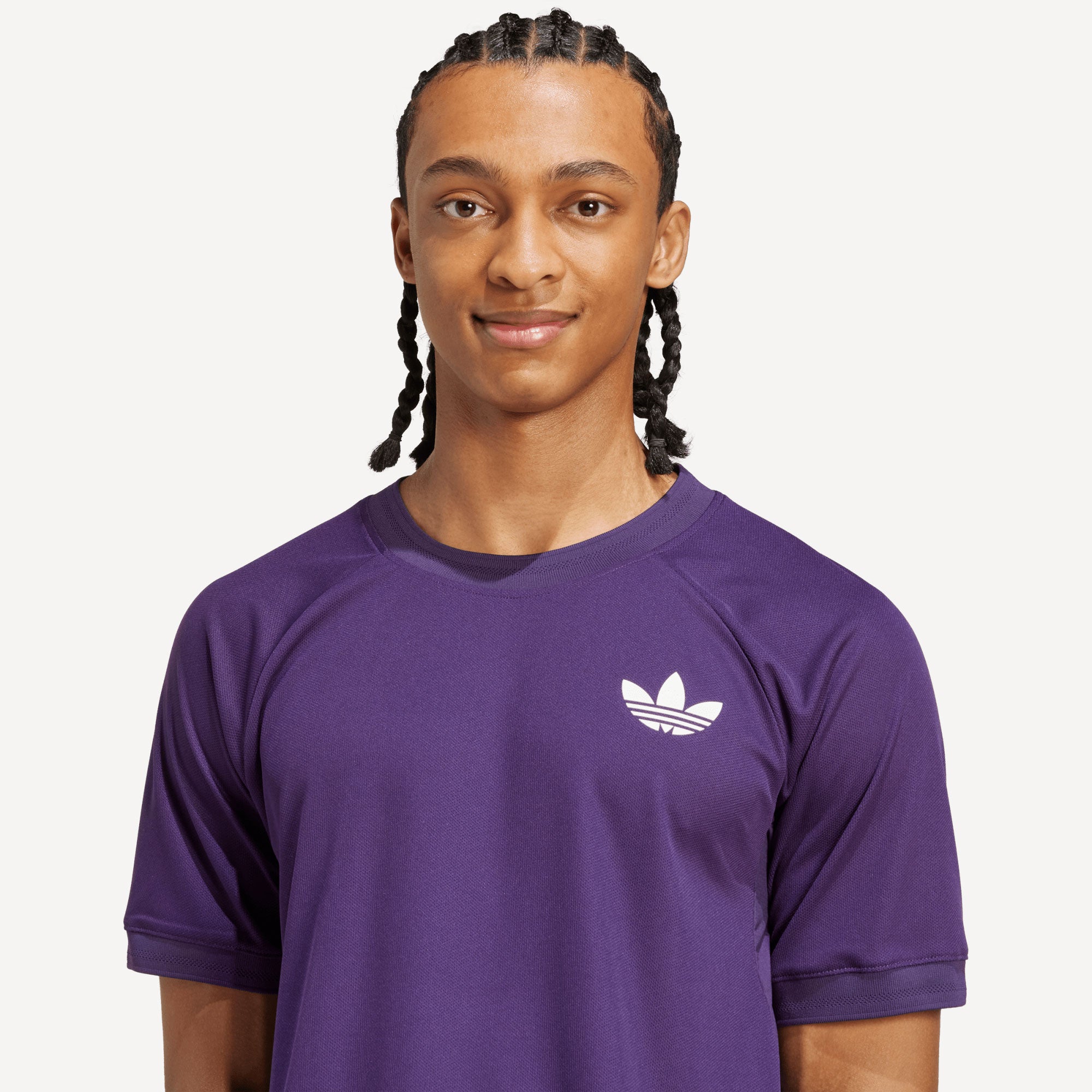 adidas Originals Pro London Men's Freelift Tennis Shirt - Purple (4)