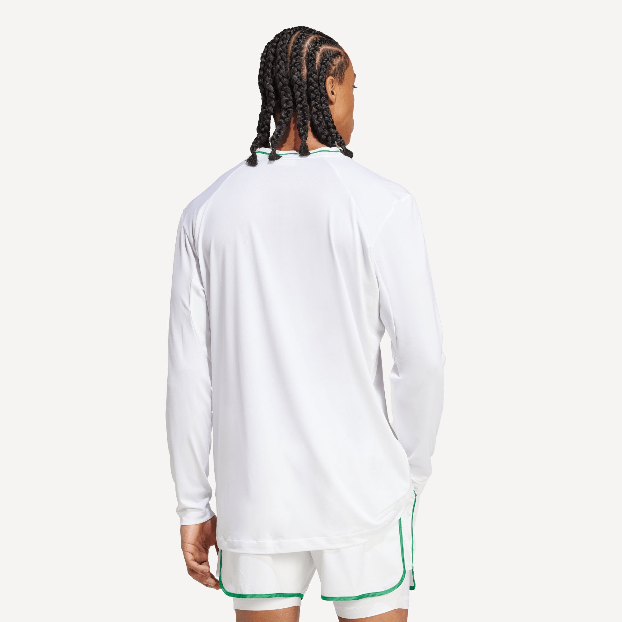 adidas Originals Pro London Men's Long Sleeve Tennis Shirt - White (2)