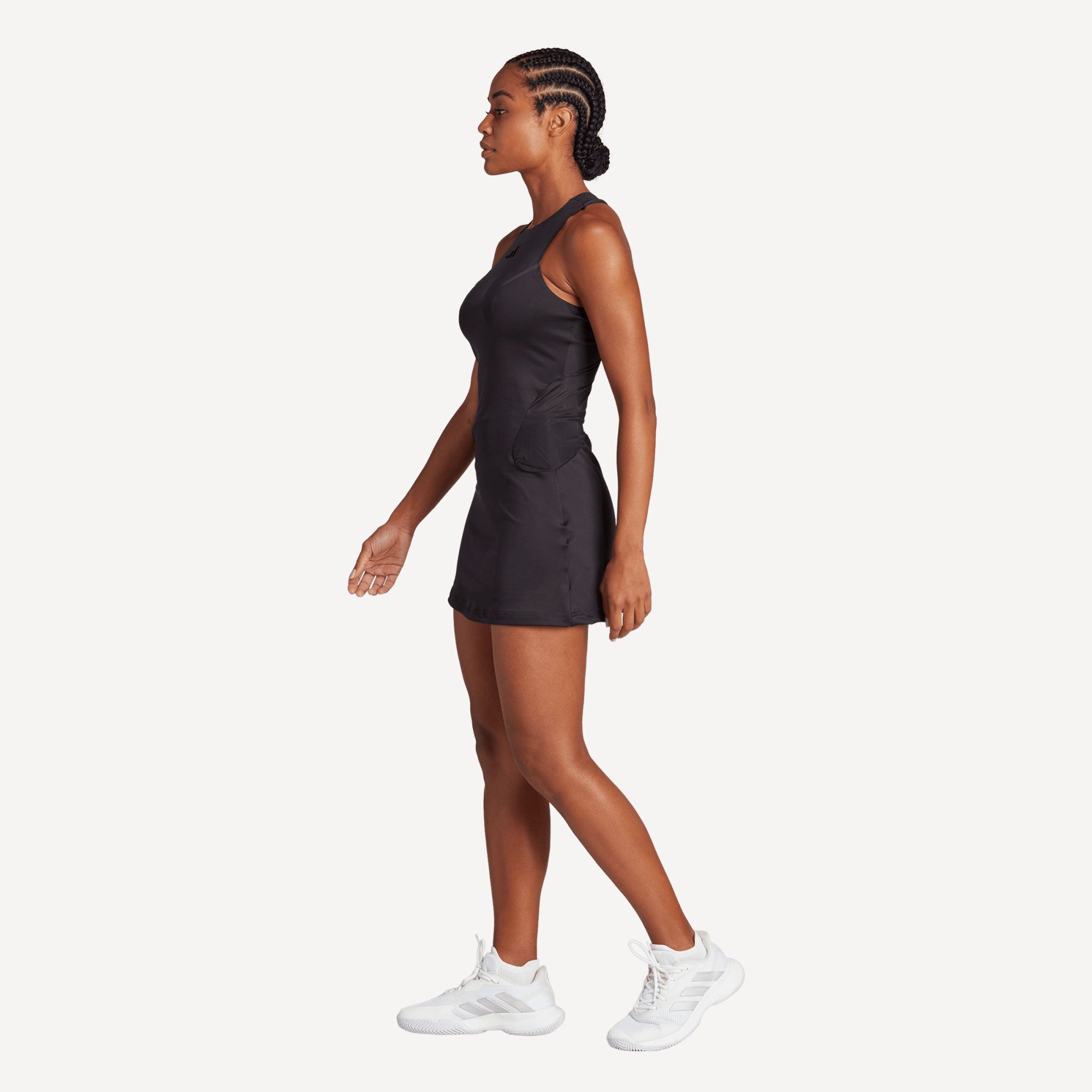 adidas Premium Women's Tennis Dress Black (3)