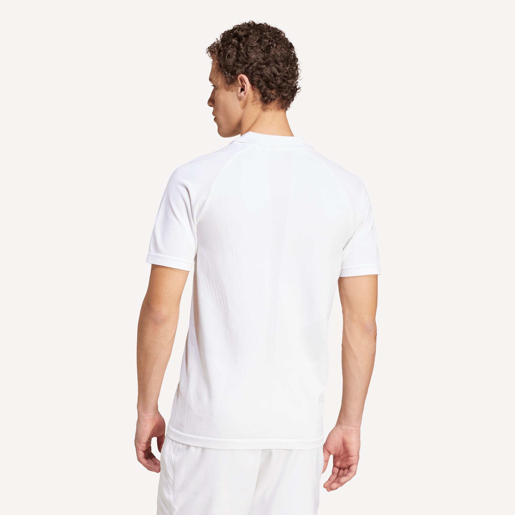 adidas Pro London Men's Seamless Tennis Polo - White (2)