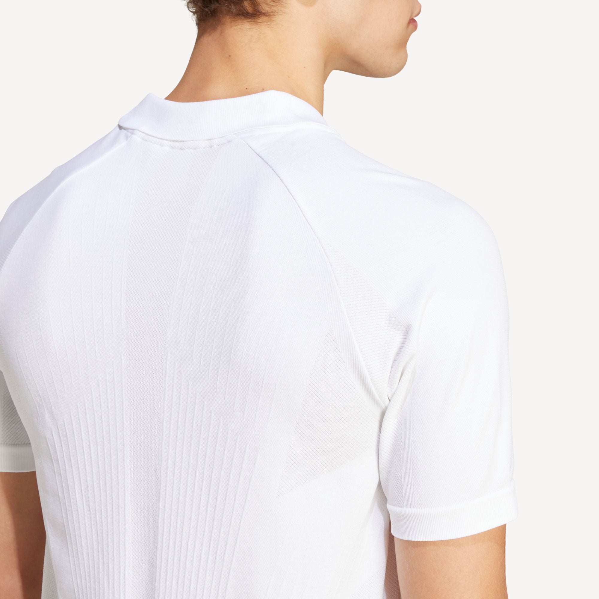 adidas Pro London Men's Seamless Tennis Polo - White (6)