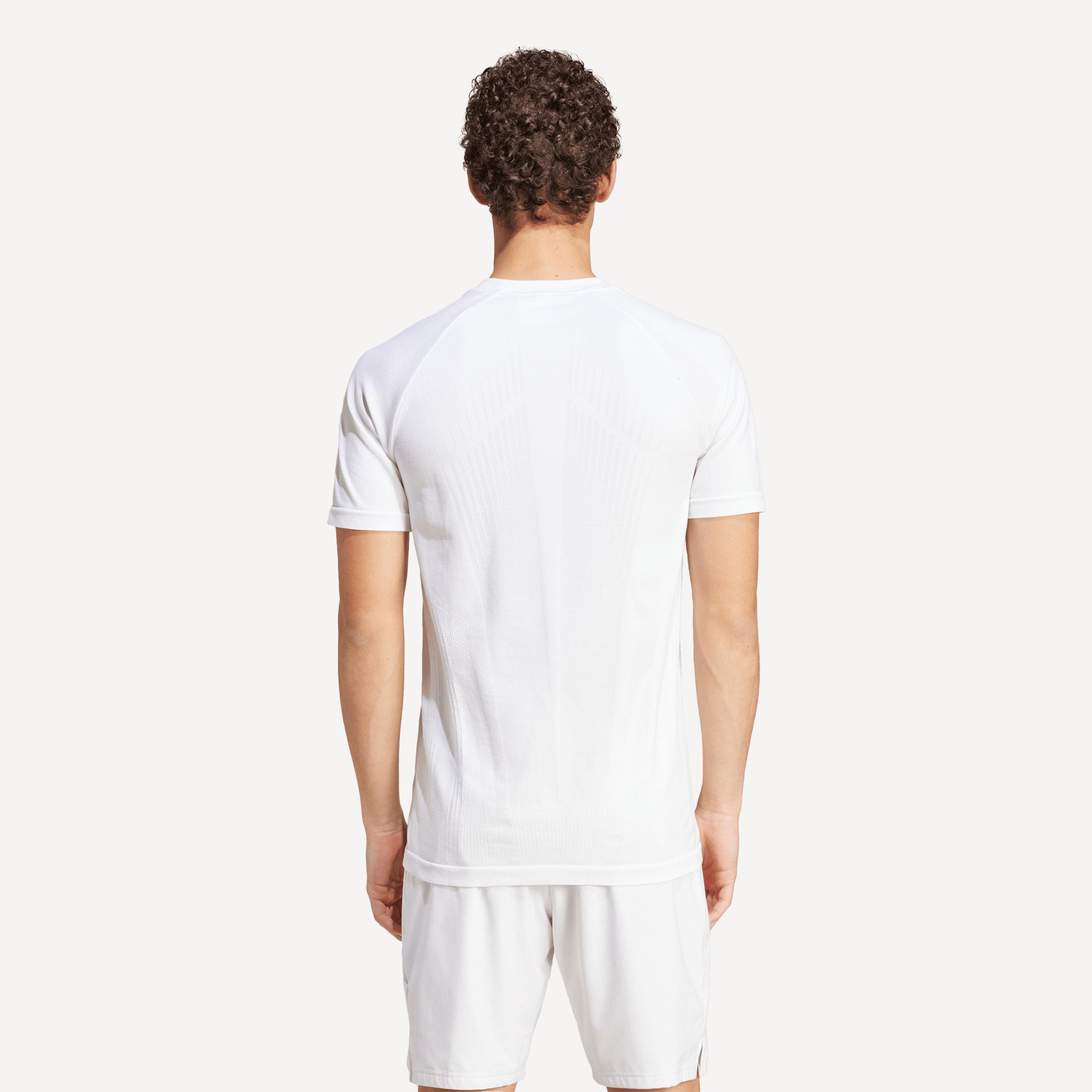adidas Pro London Men's Seamless Tennis Shirt - White (2)