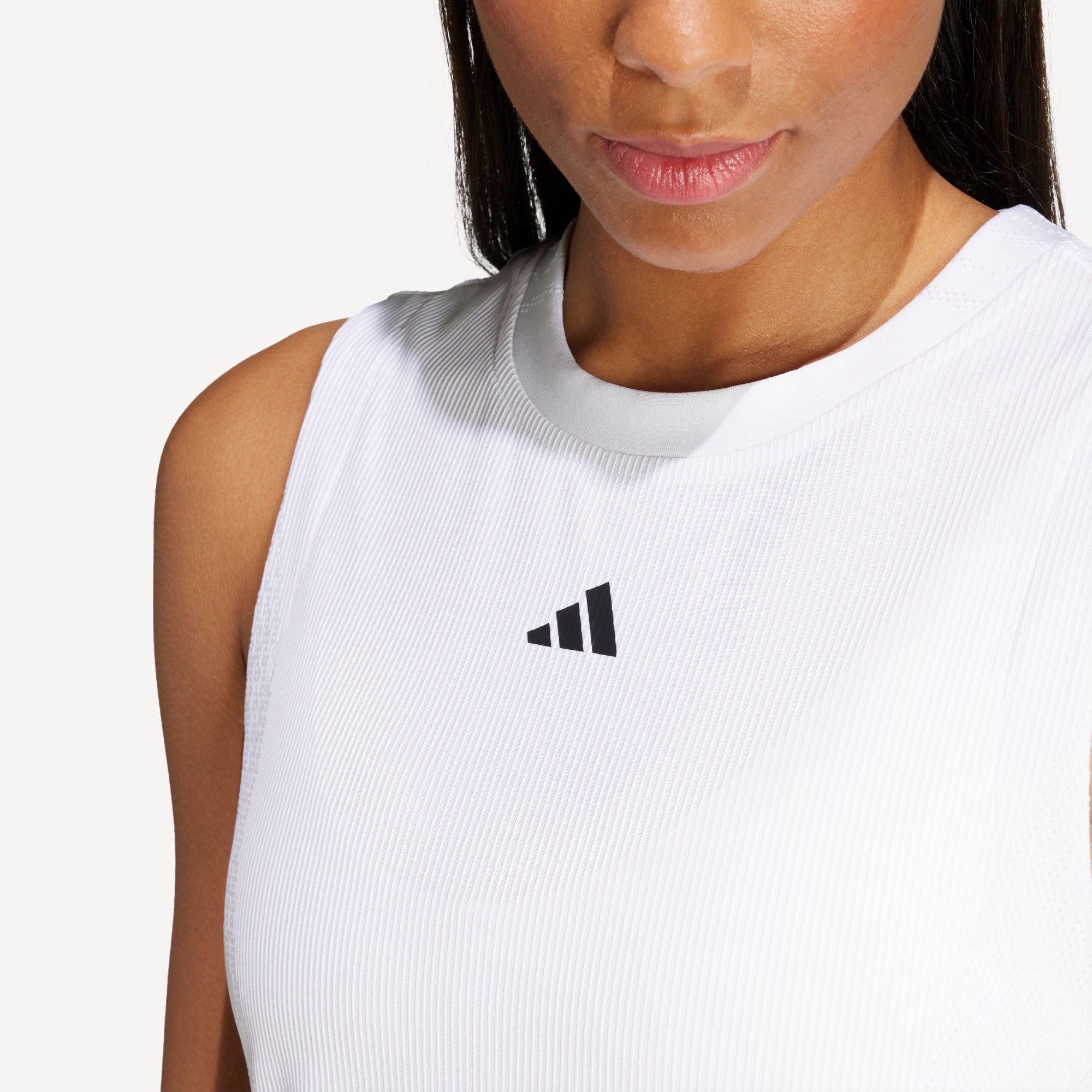 adidas Pro London Women's Match Tennis Tank - White (5)