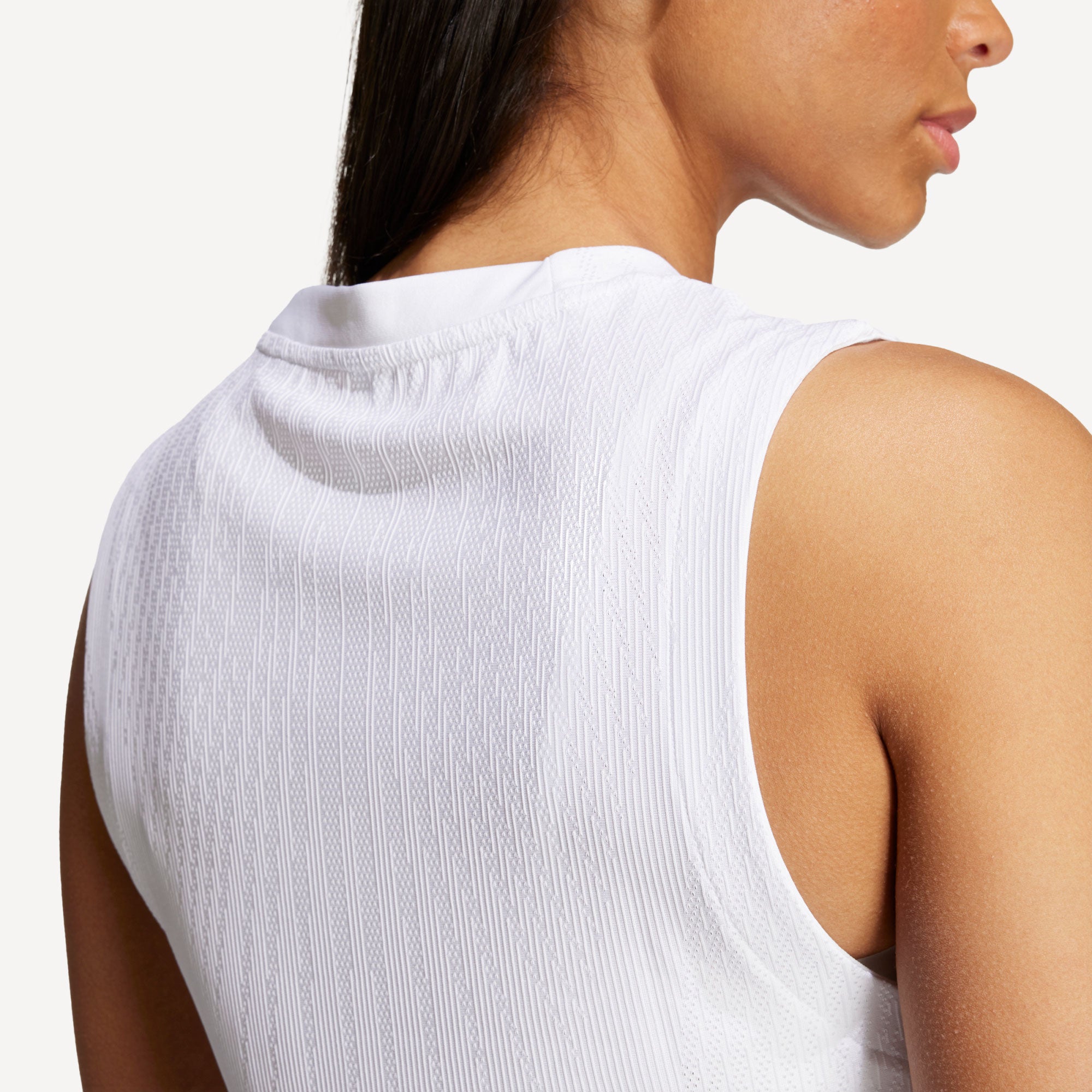 adidas Pro London Women's Match Tennis Tank - White (6)