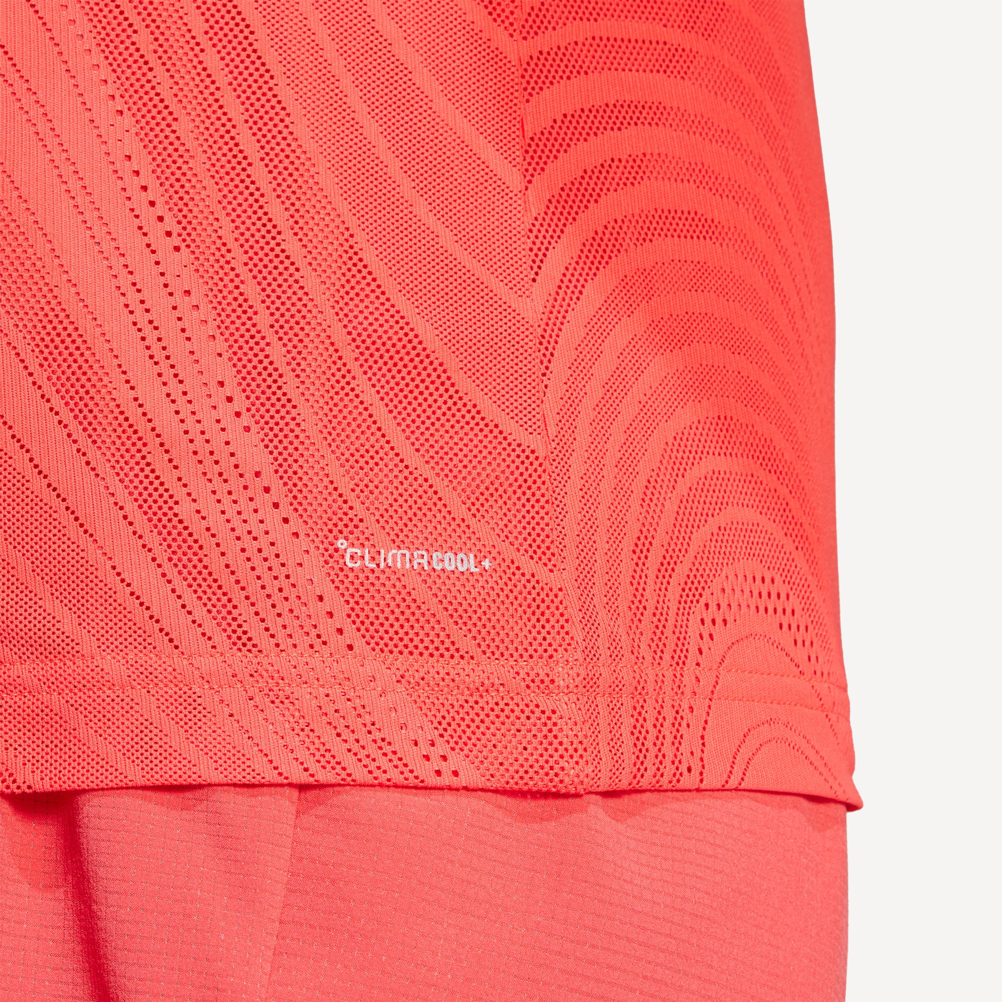 adidas Pro Melbourne Men's Freelift Mesh Tennis Shirt - Red (6)