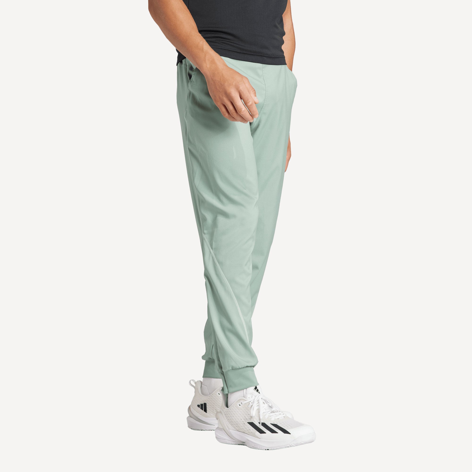 adidas Pro Melbourne Men's Tennis Pants - Green (3)