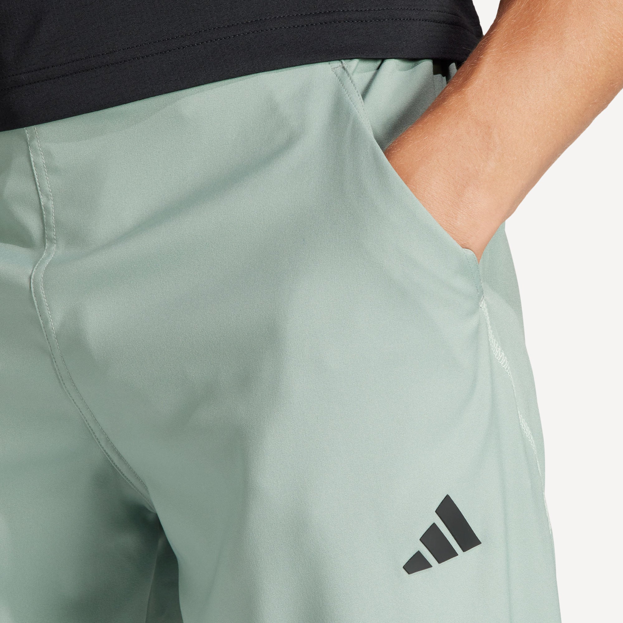 adidas Pro Melbourne Men's Tennis Pants - Green (4)