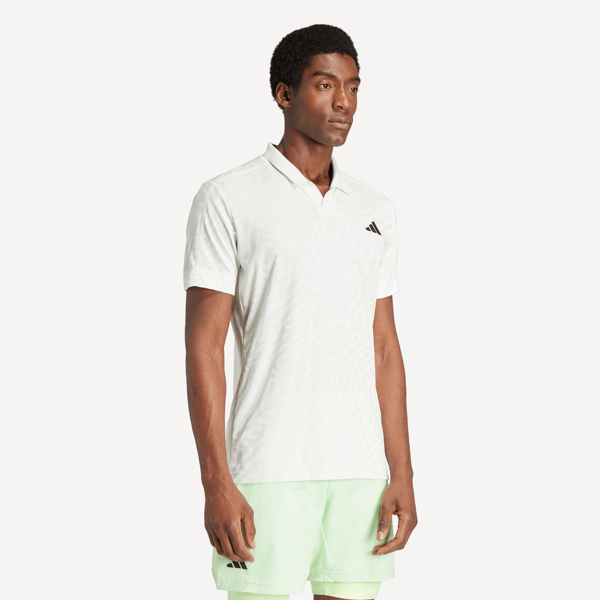 adidas Pro Melbourne Men's Tennis Polo - White (3)