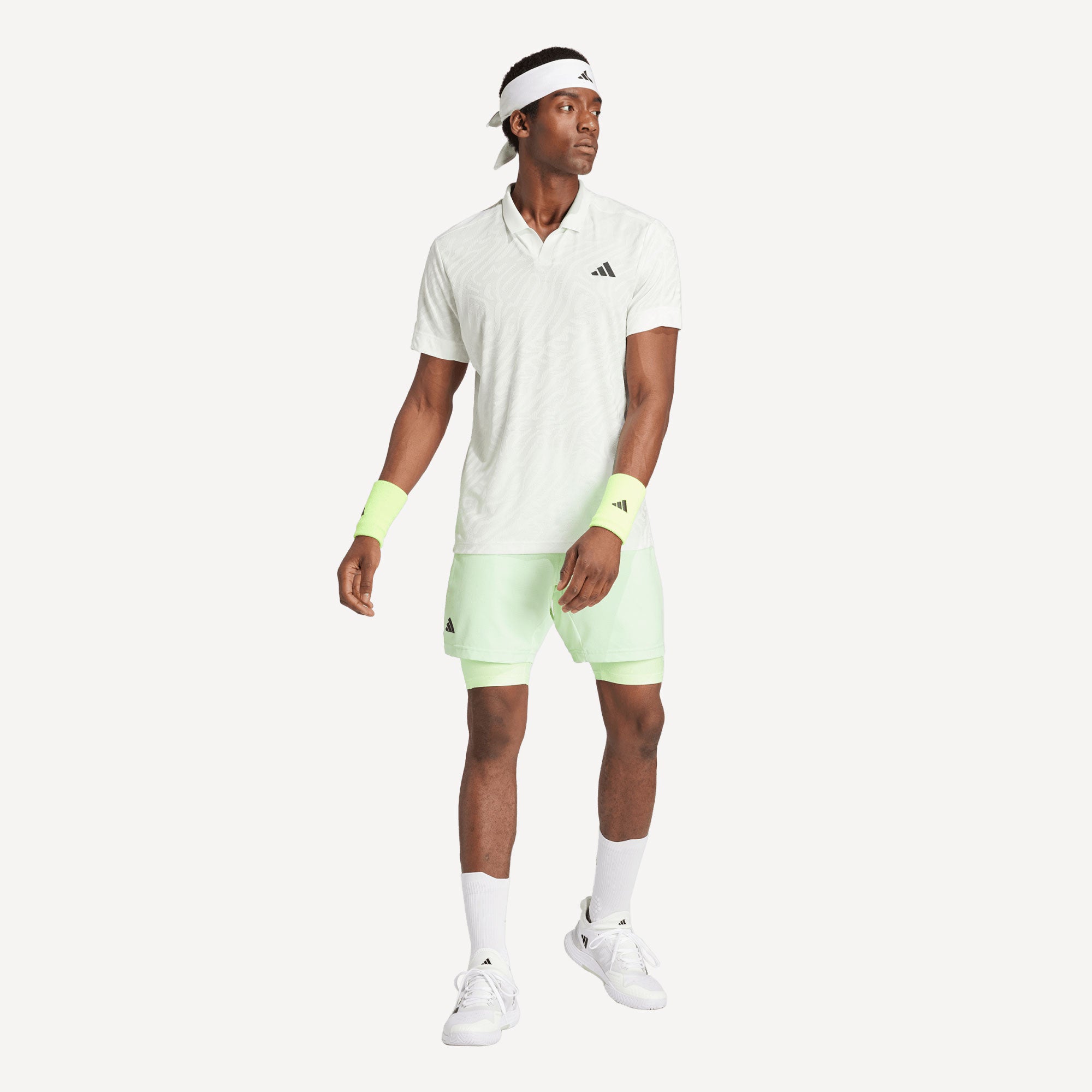 adidas Pro Melbourne Men's Tennis Polo - White (4)