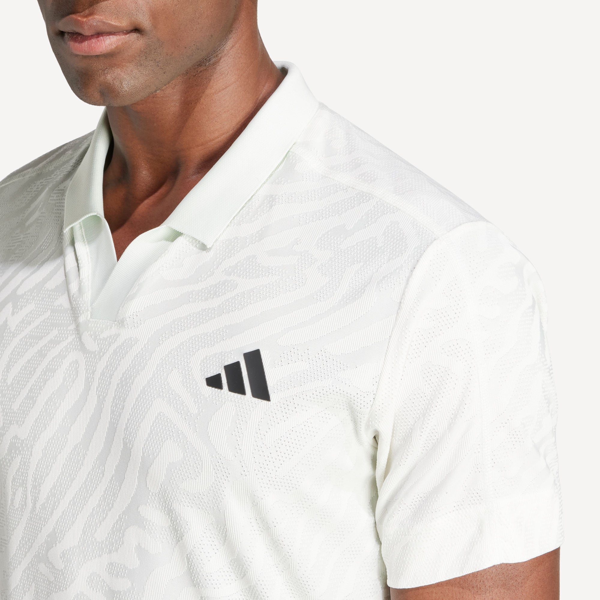 adidas Pro Melbourne Men's Tennis Polo - White (6)