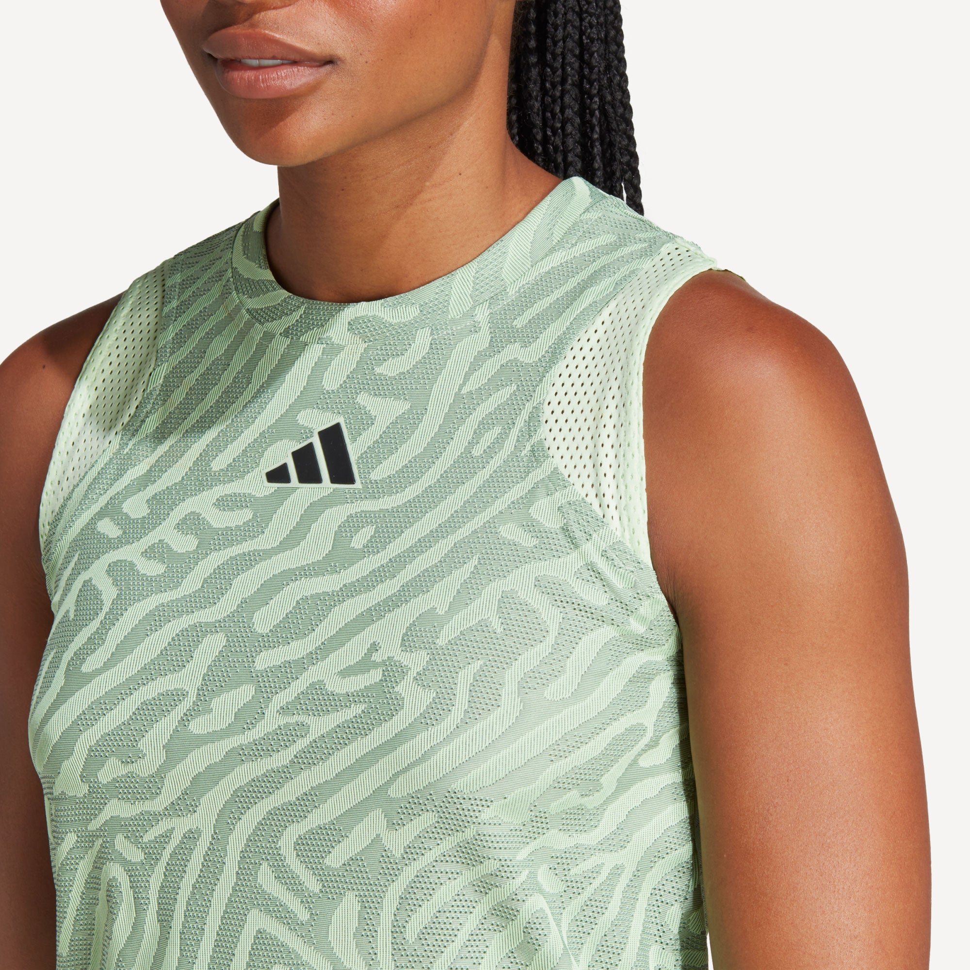adidas Pro Melbourne Women's Match Tennis Tank - Groen (4)