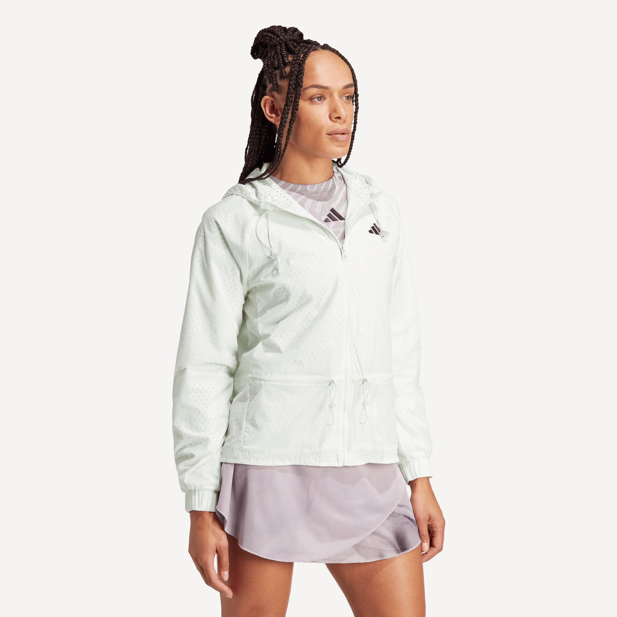 adidas Pro Melbourne Women's Tennis Jacket - Green (3)