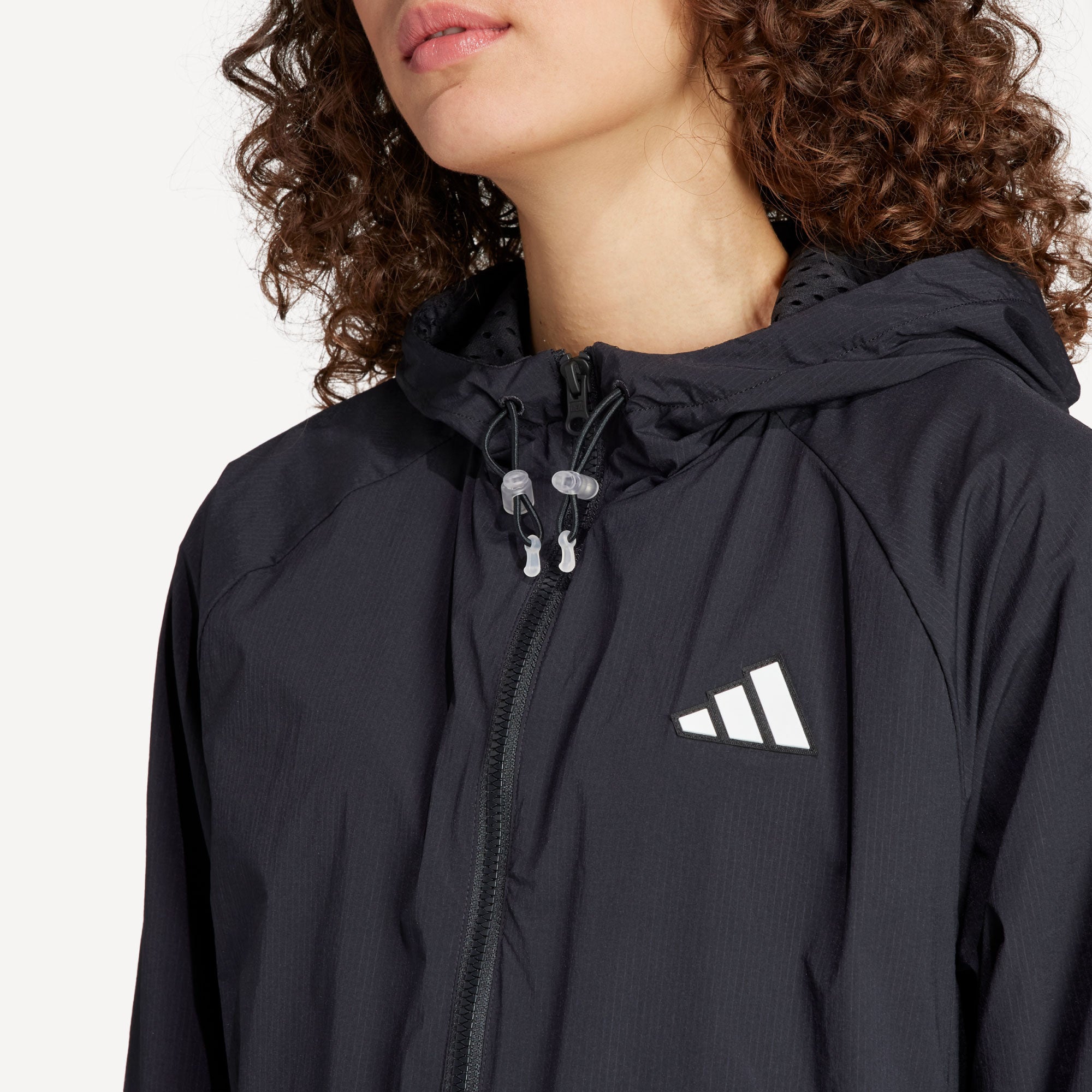 adidas Pro Melbourne Women's Tennis Jacket - Black (4)