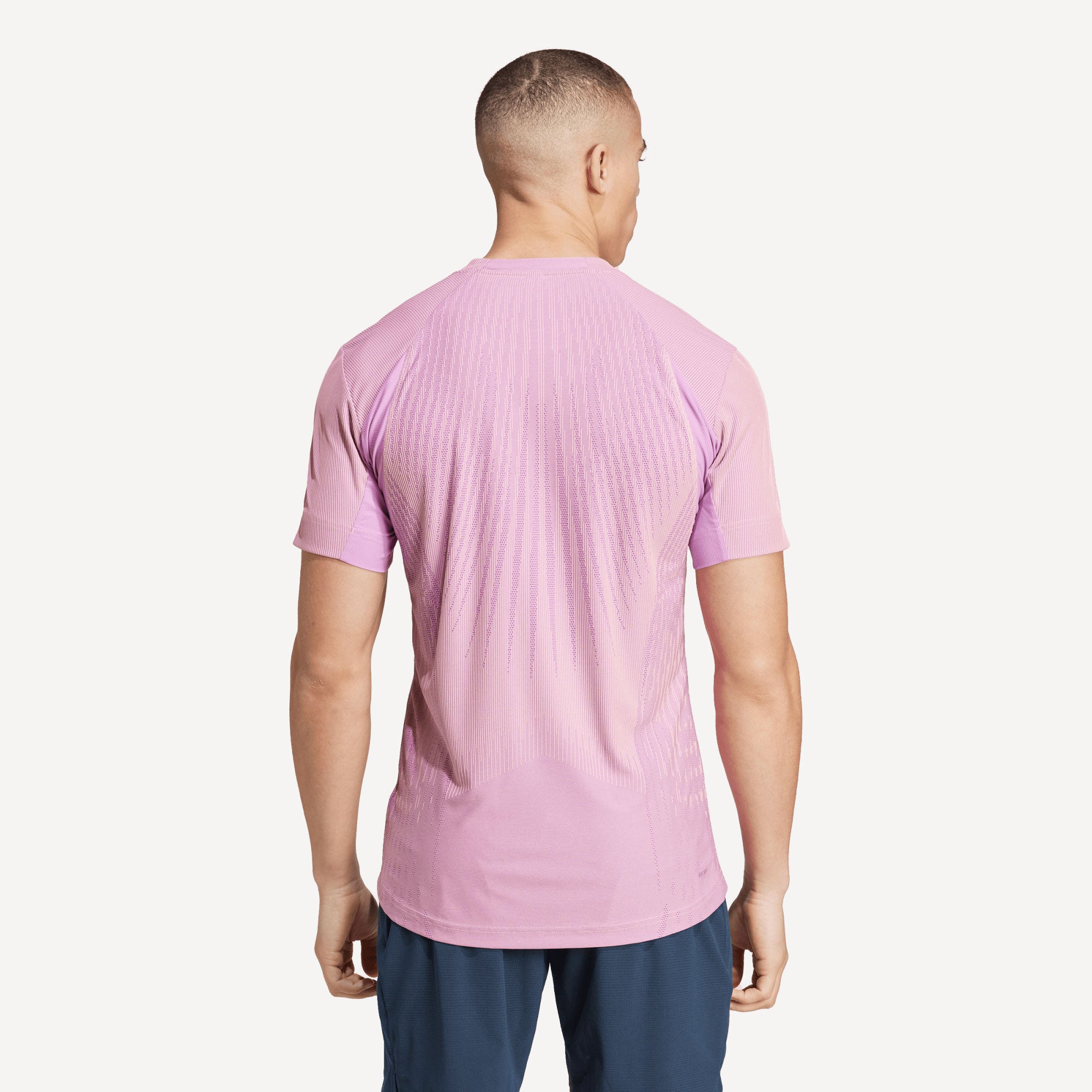 adidas Pro Men's Airchill Tennis Shirt - Pink (2)
