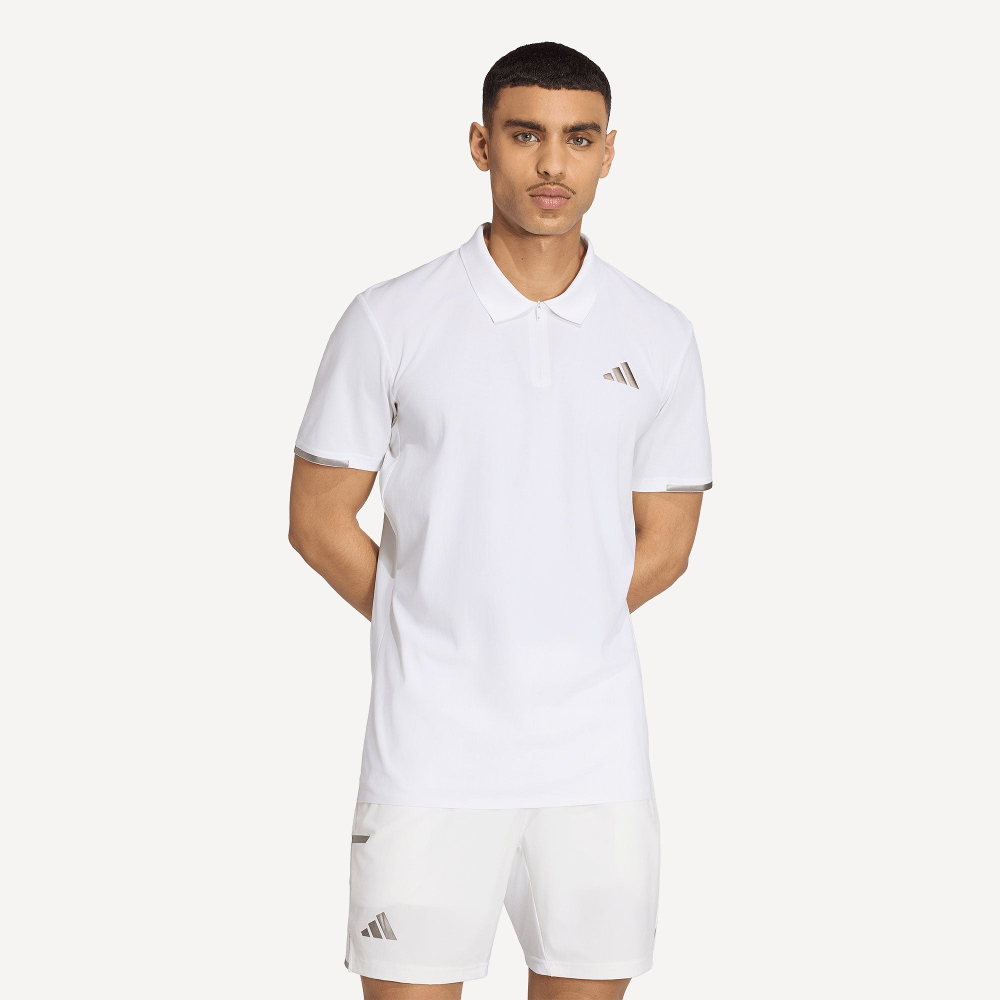 adidas Pro Men's Freelift Tennis Polo - White (1)