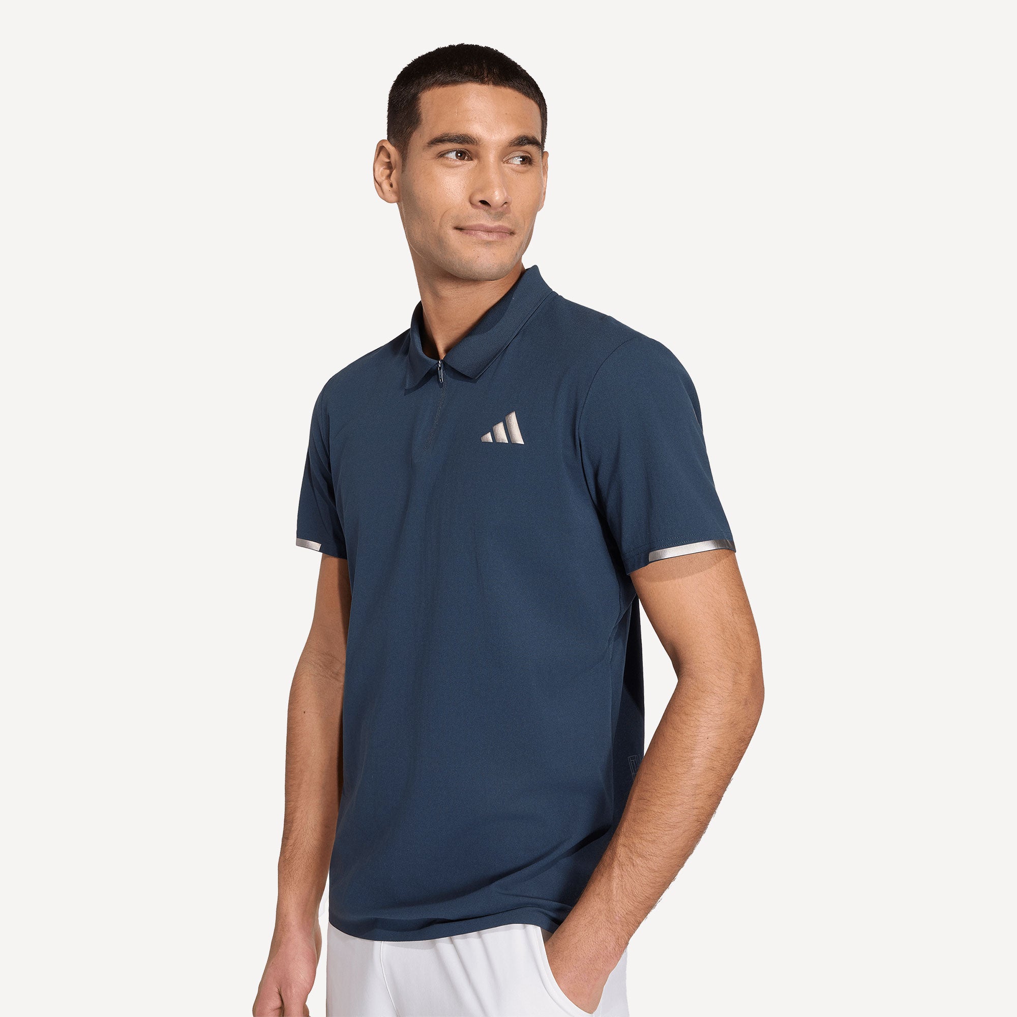 adidas Pro Men's Freelift Tennis Polo - Blue (4)