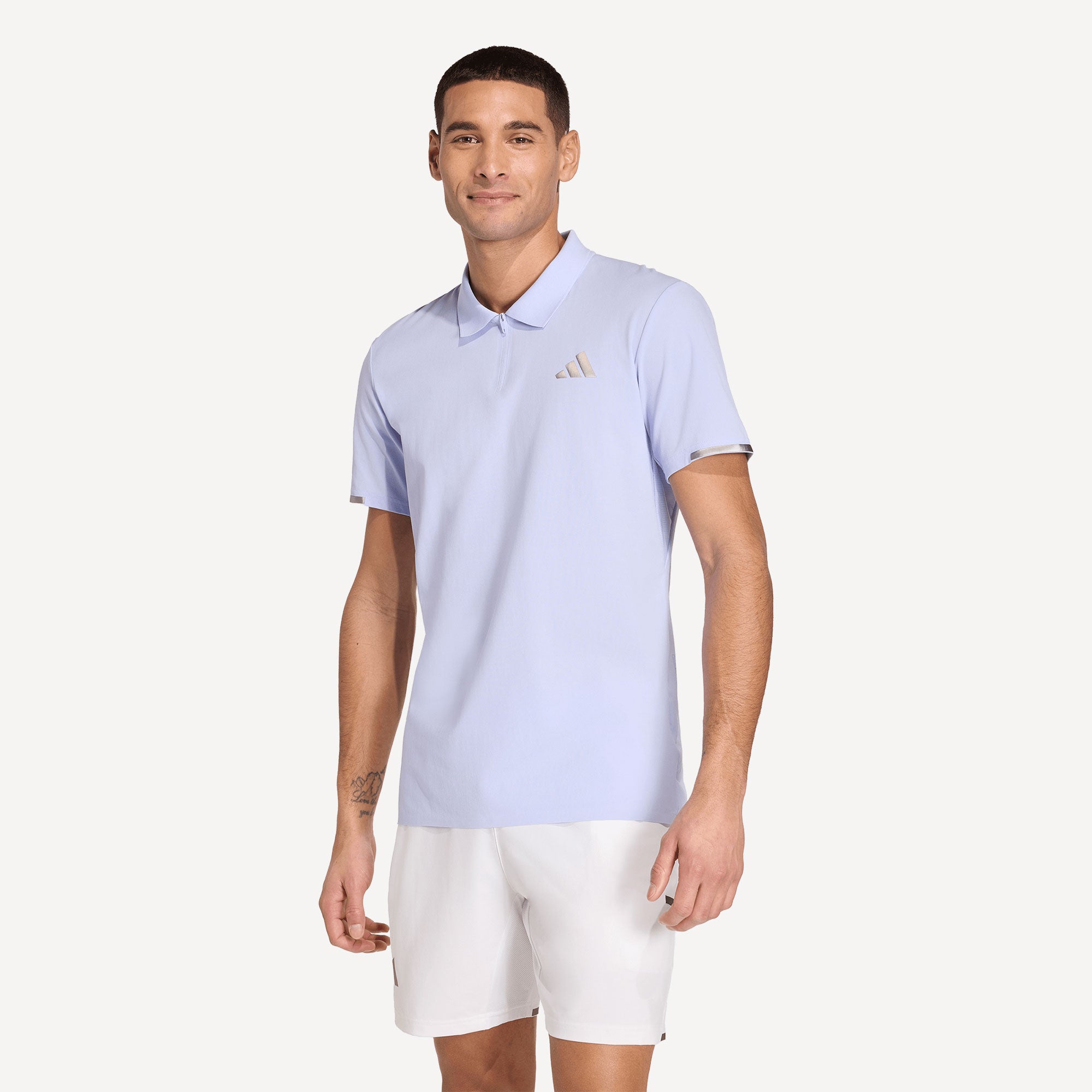 adidas Pro Men's Freelift Tennis Polo - Purple (1)