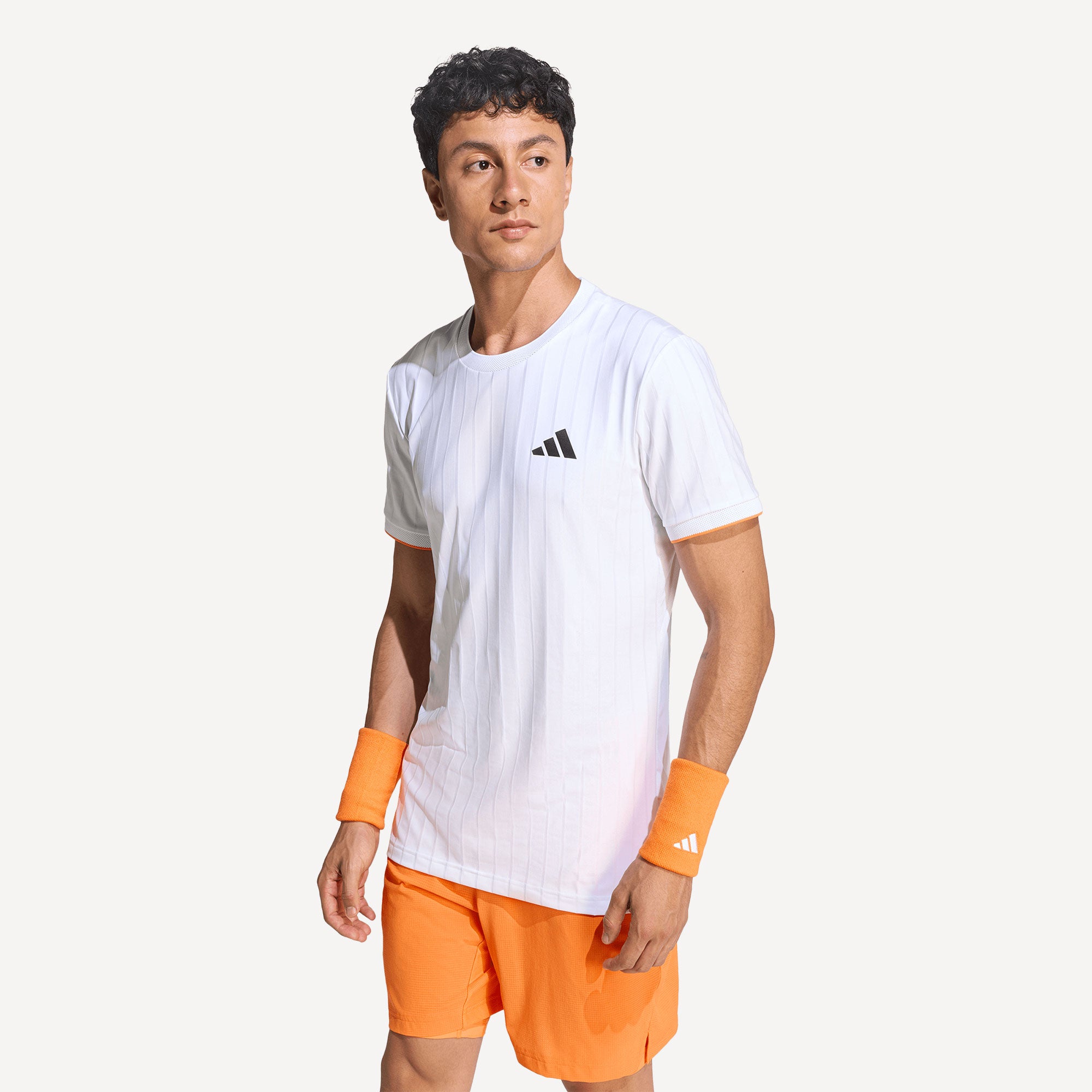 adidas Pro Men's Freelift Tennis Shirt - White (1)