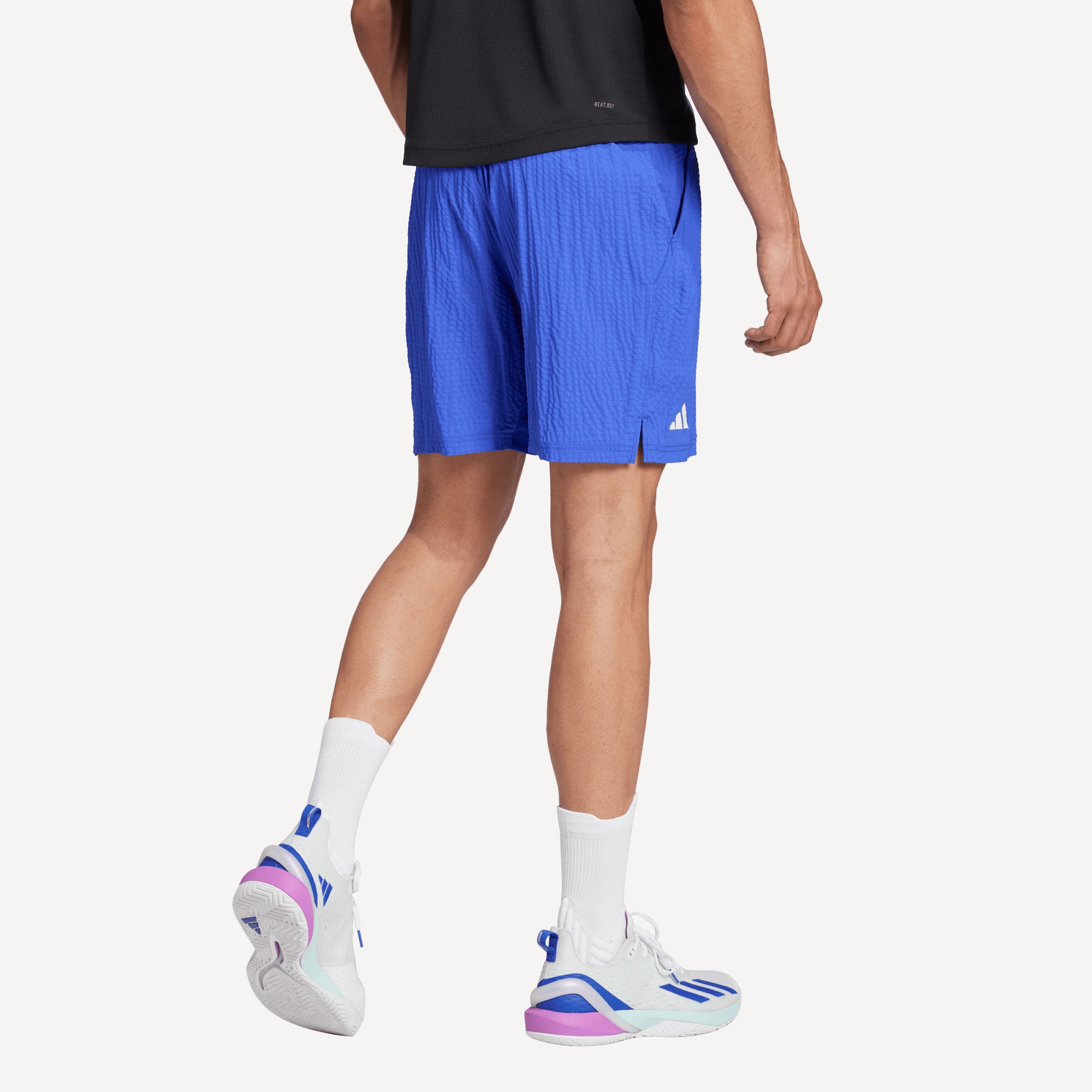 adidas Pro Men's Ergo Tennis Shorts - Blue (2)