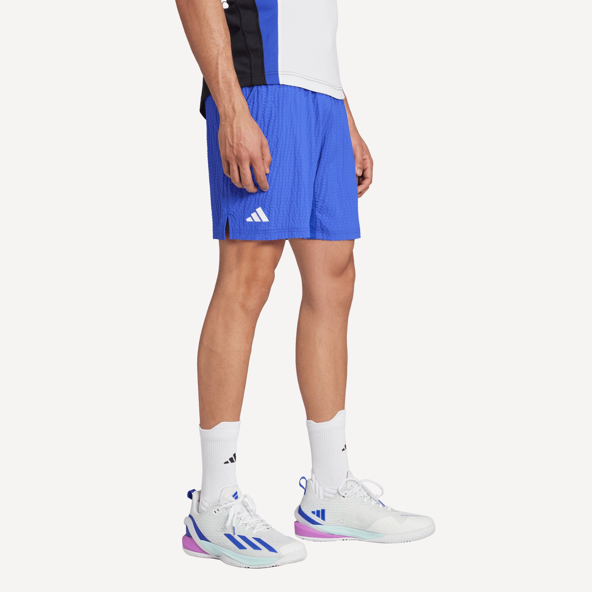 adidas Pro Men's Ergo Tennis Shorts - Blue (3)