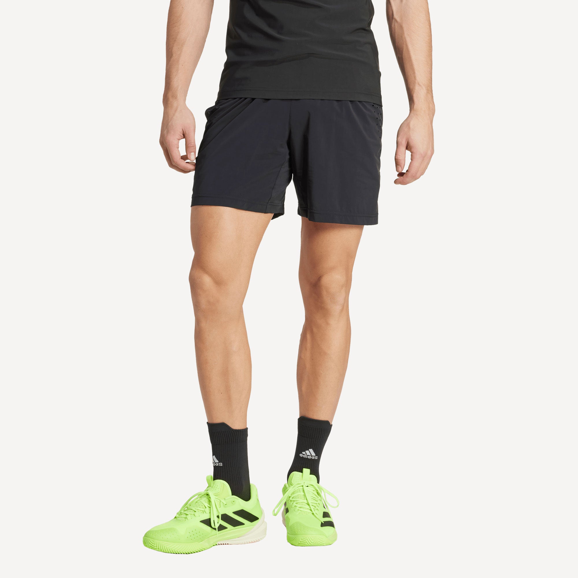 adidas Pro Paris Men's Ergo Tennis Shorts - Black (1)