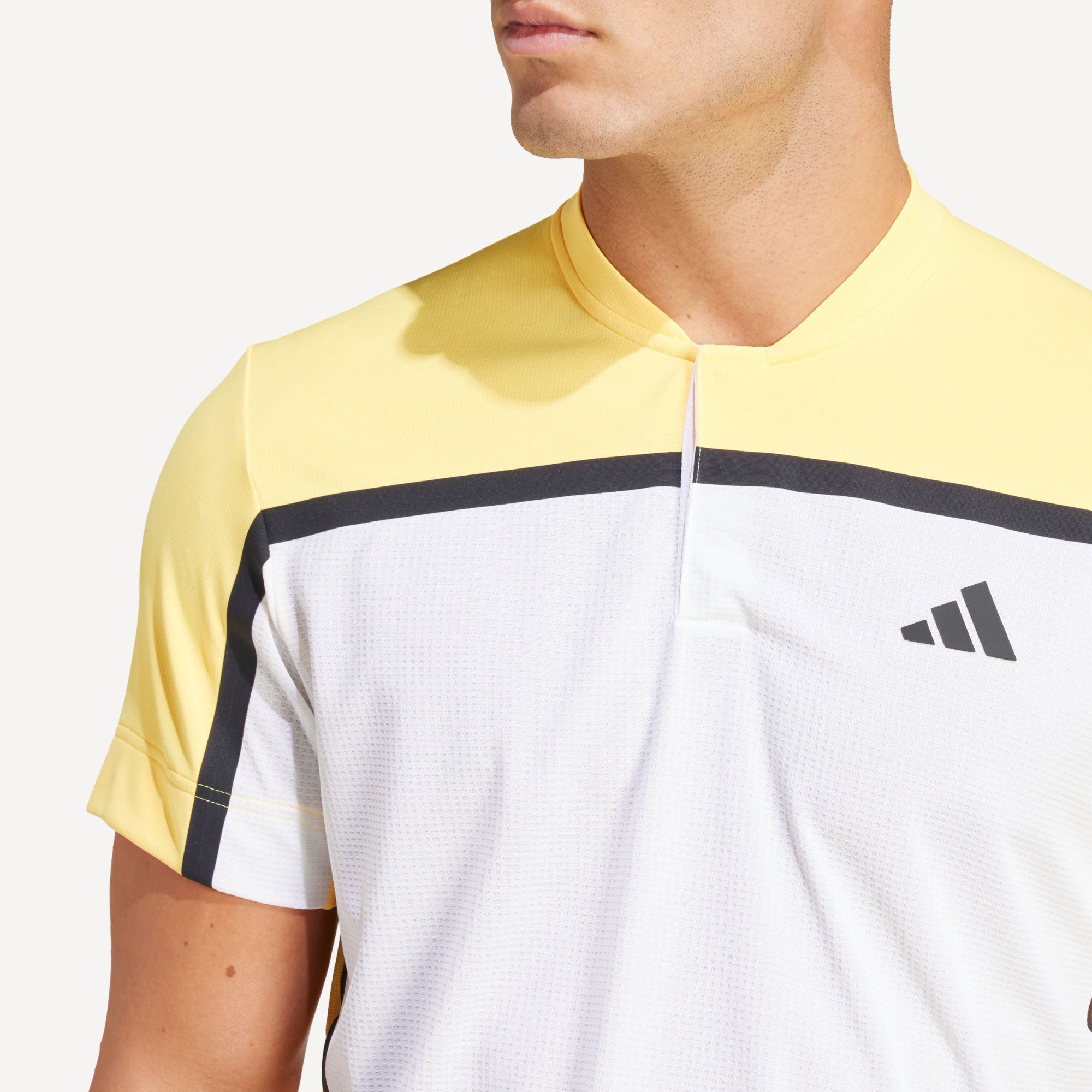 adidas Pro Paris Men's Tennis Polo - White (6)