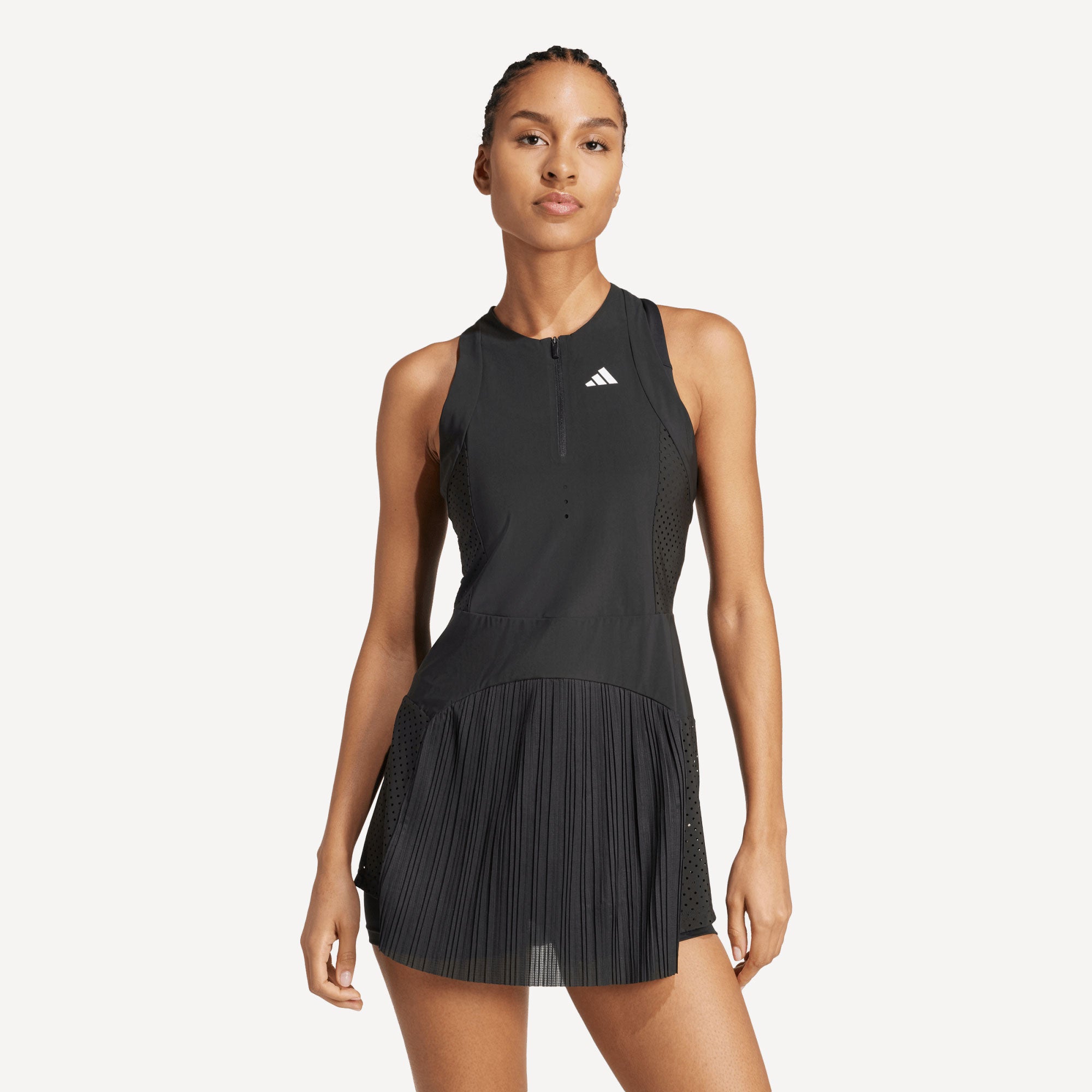 adidas Pro Paris Women's Tennis Dress - Black (1)