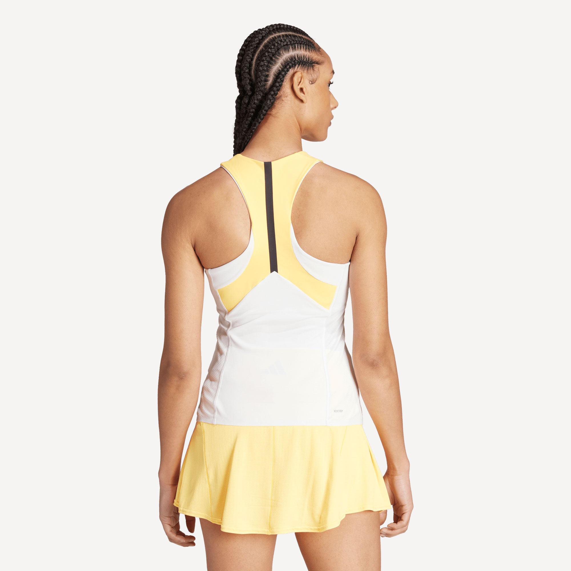 adidas Pro Paris Women's Y Tennis Tank - Orange (2)