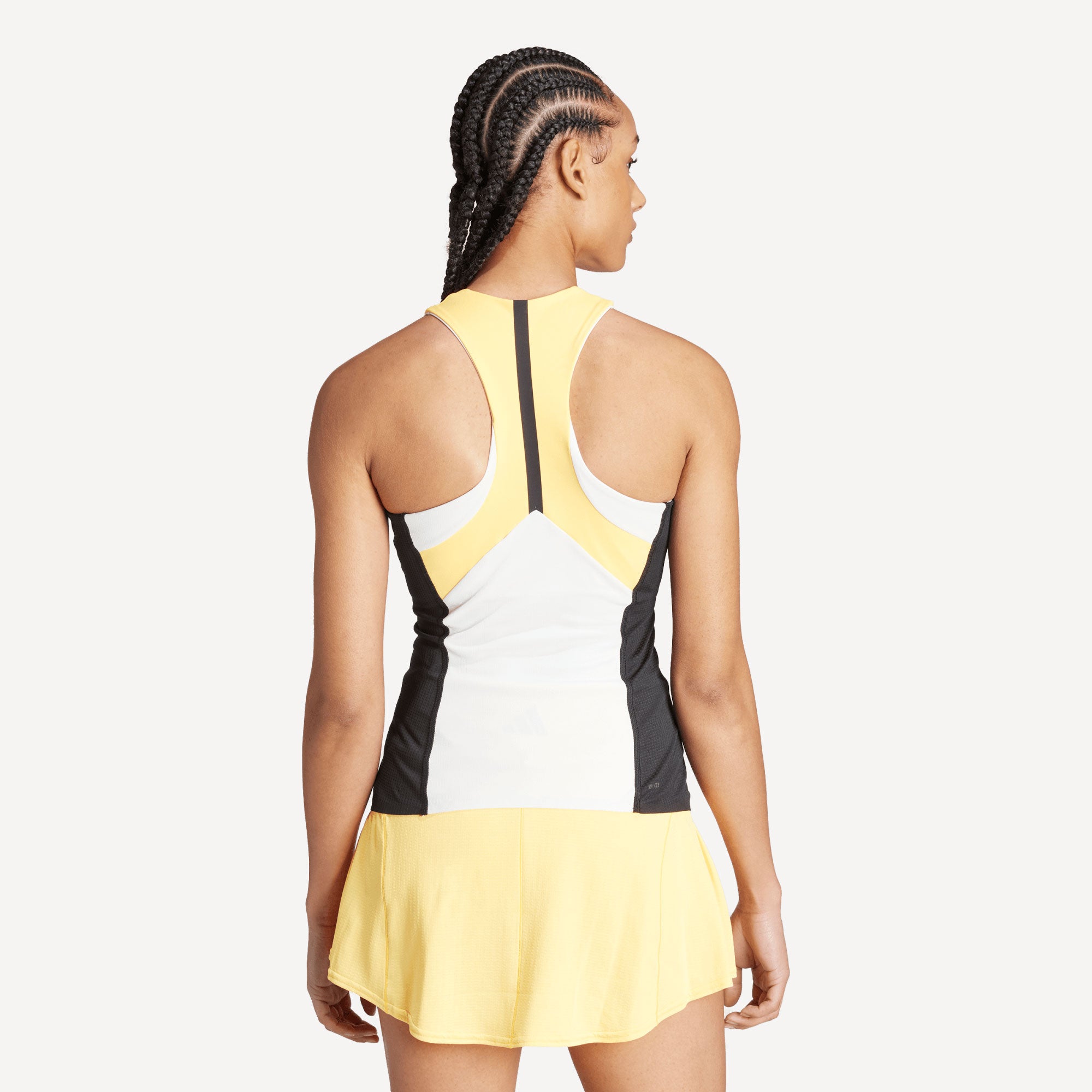 adidas Pro Paris Women's Y Tennis Tank - White (2)