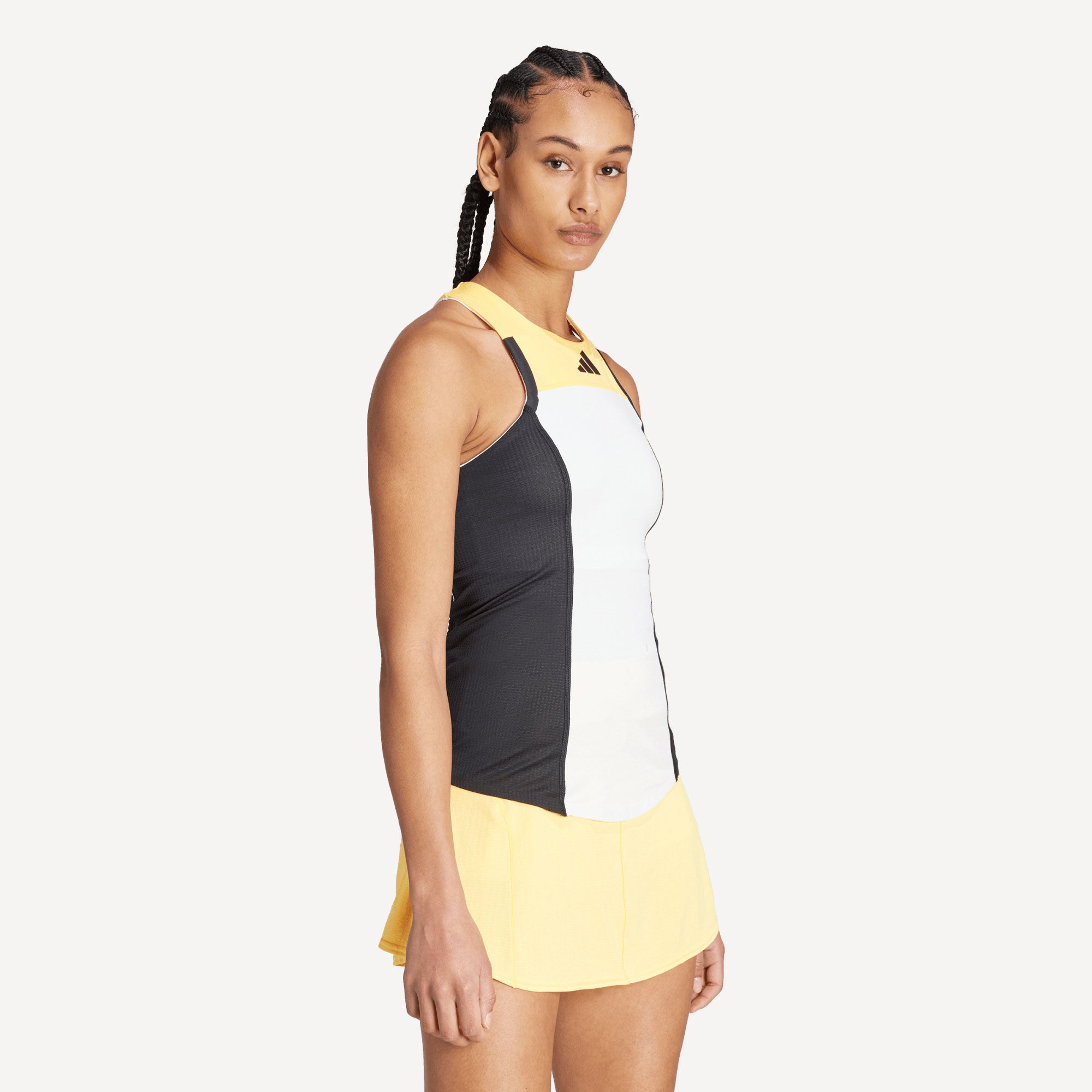 adidas Pro Paris Women's Y Tennis Tank - White (3)