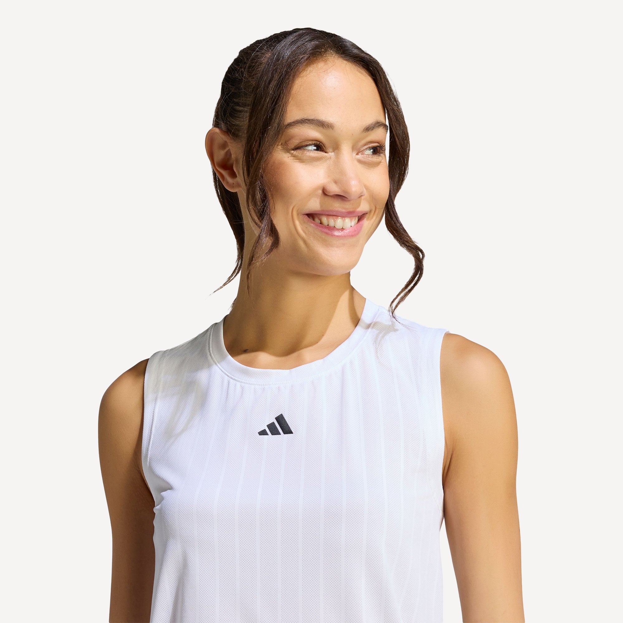 adidas Pro Women's Match Tennis Tank - White (4)
