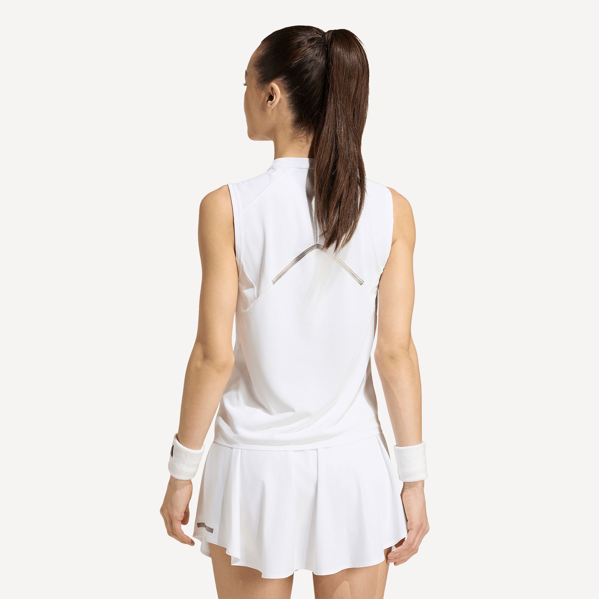 adidas Pro Women's Match Tennis Tank - White (2)