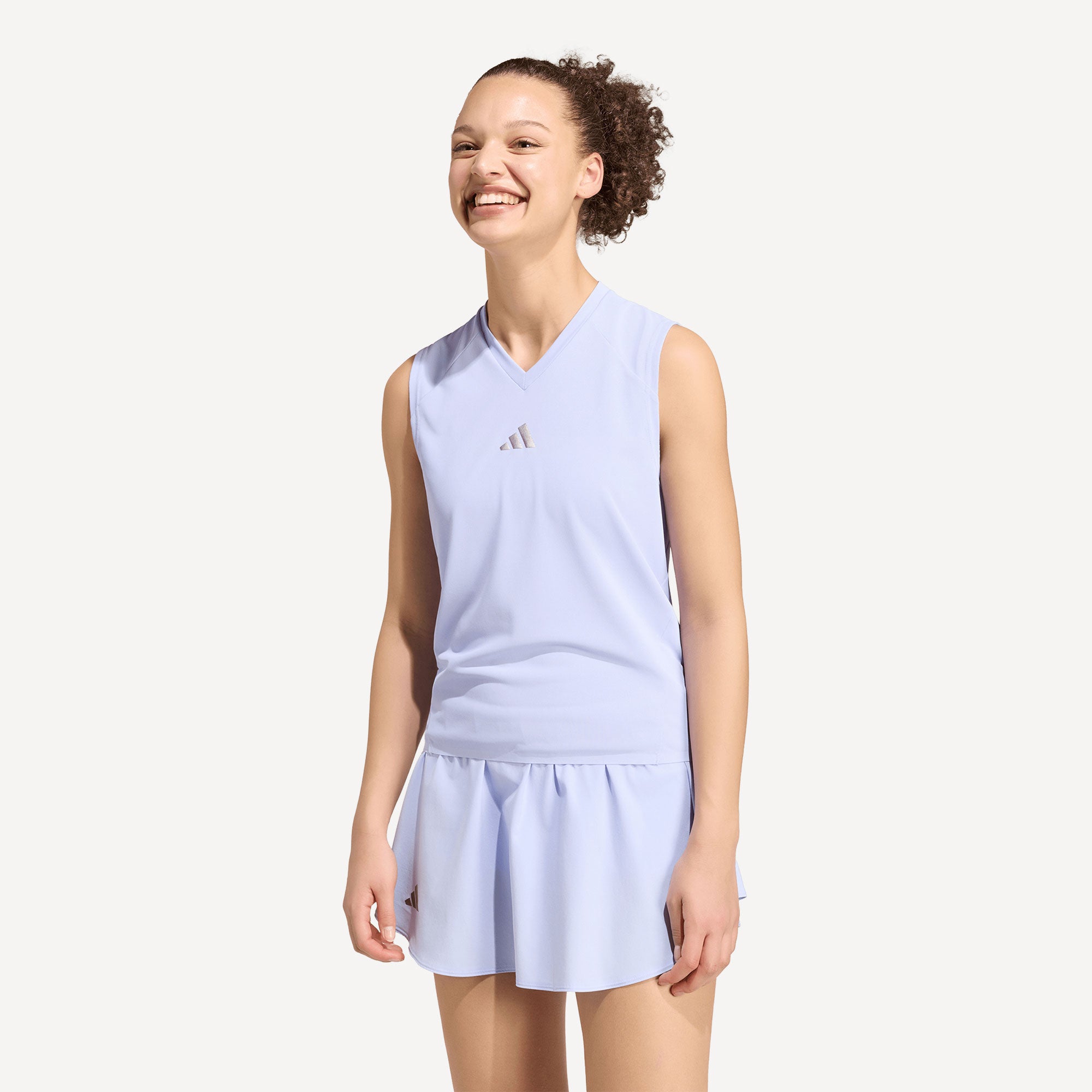 adidas Pro Women's Match Tennis Tank - Purple (1)