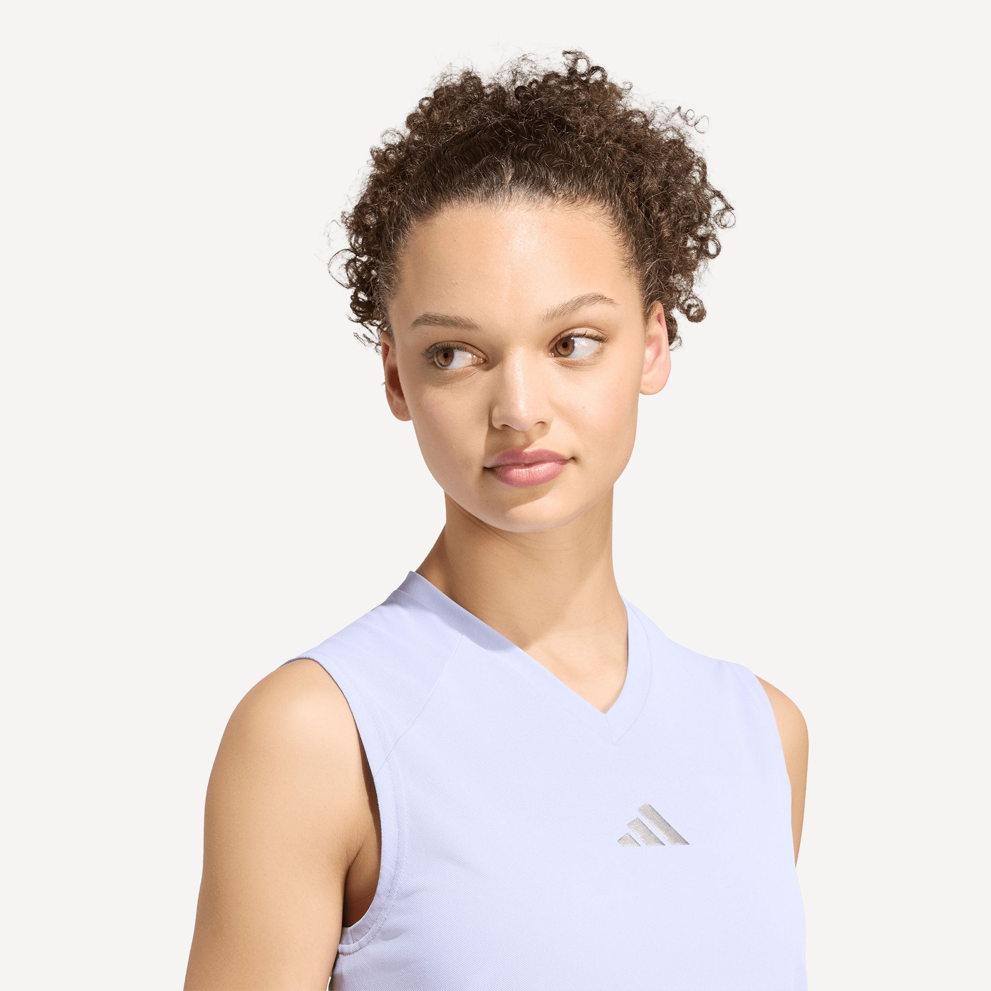 adidas Pro Women's Match Tennis Tank - Purple (4)