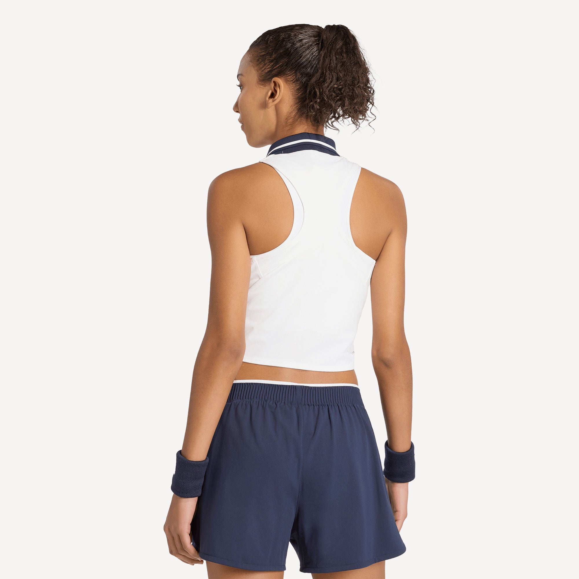 adidas Pro Women's Midi Tennis Tank - White (2)