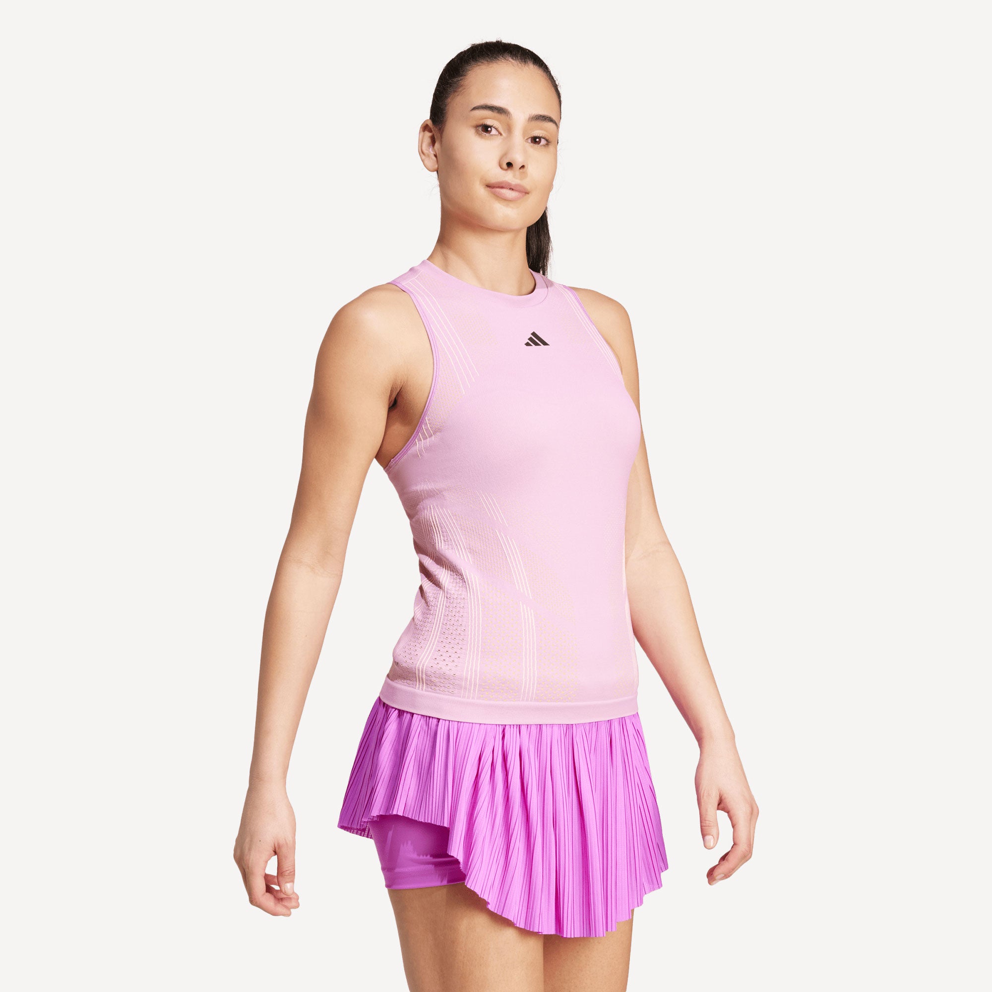 adidas Pro Women's Seamless Y Tennis Tank - Purple (3)