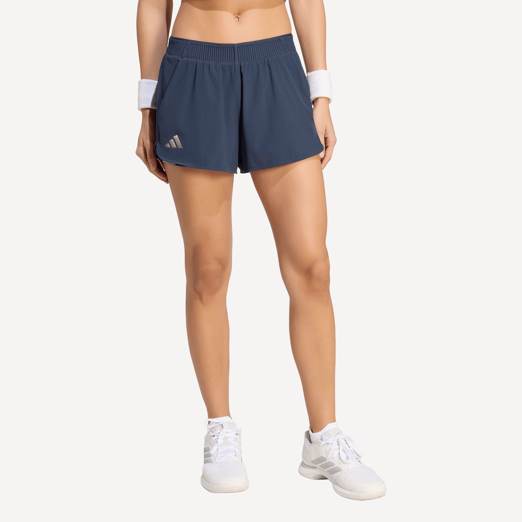 adidas Pro Women's Tennis Shorts - Blue (1)