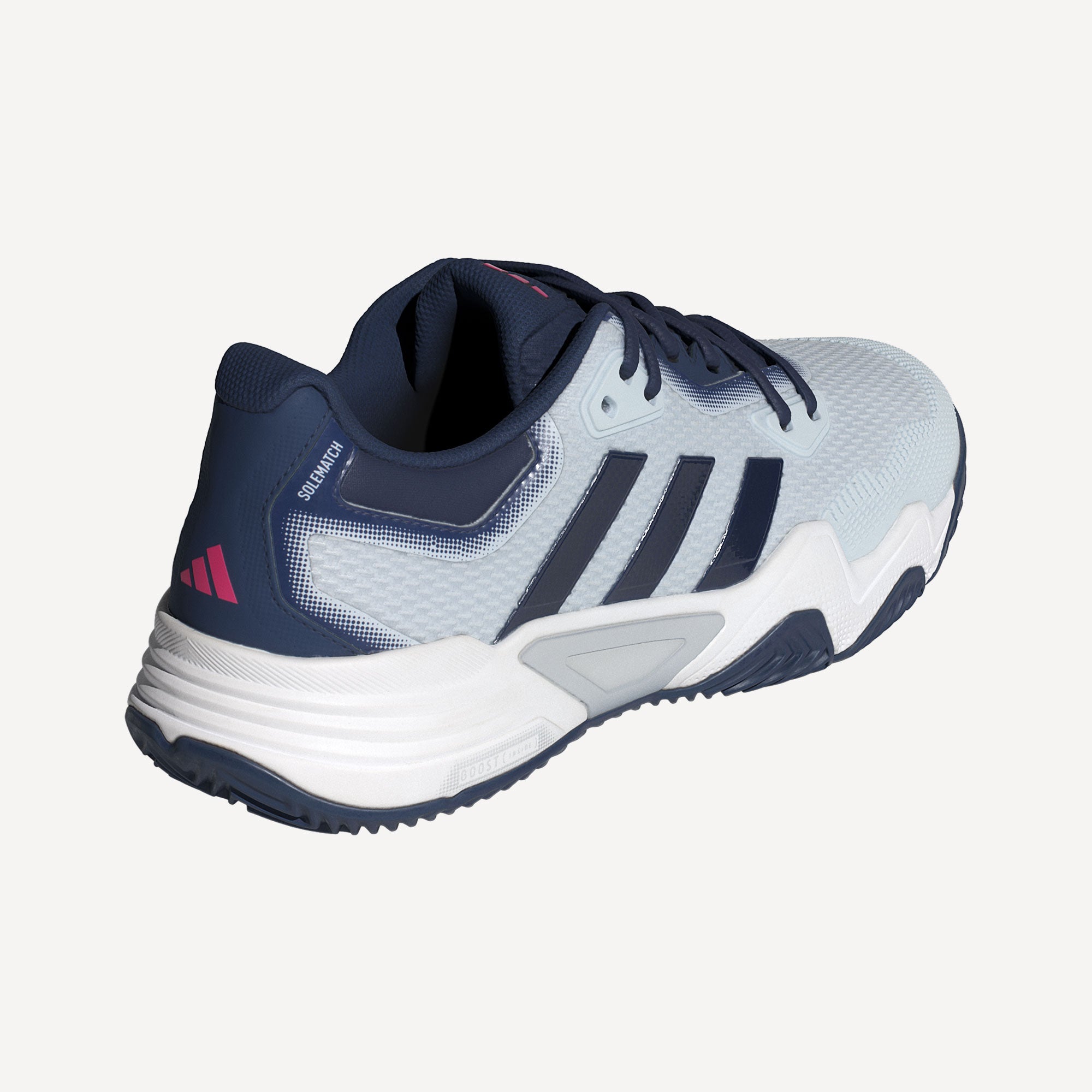 adidas SoleMatch Control 2 Boost Men's Clay Court Tennis Shoes - Blue (6)