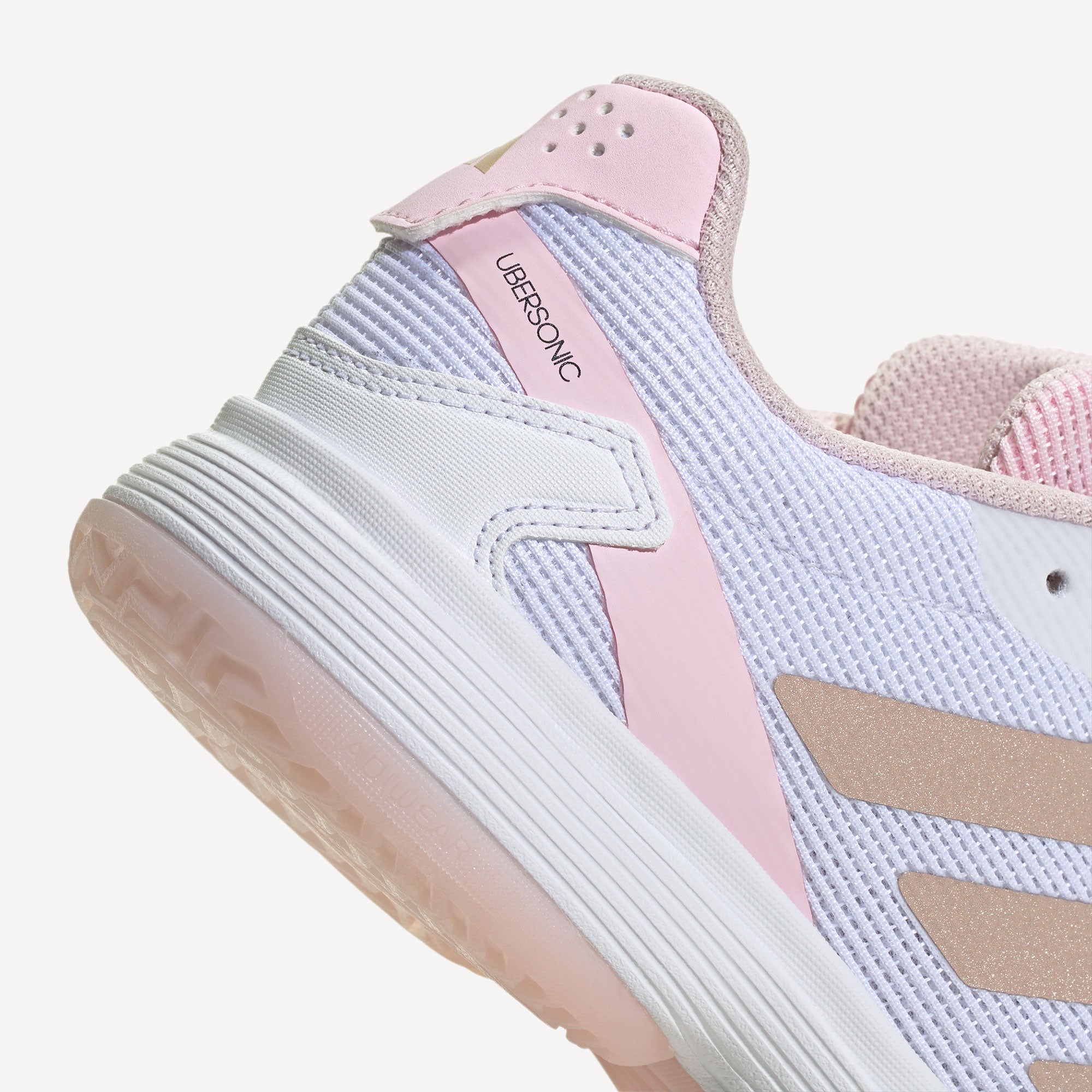 adidas Ubersonic 4 Kids' Tennis Shoes - White (7)