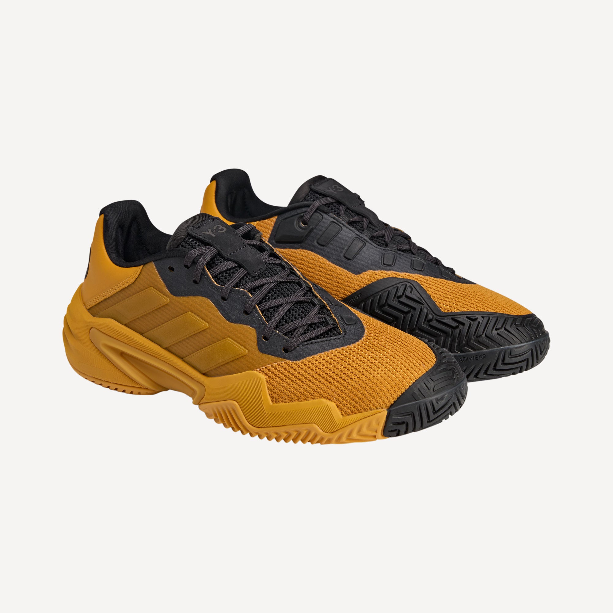 adidas Y-3 Barricade 13 Men's Tennis Shoes - Orange (5)