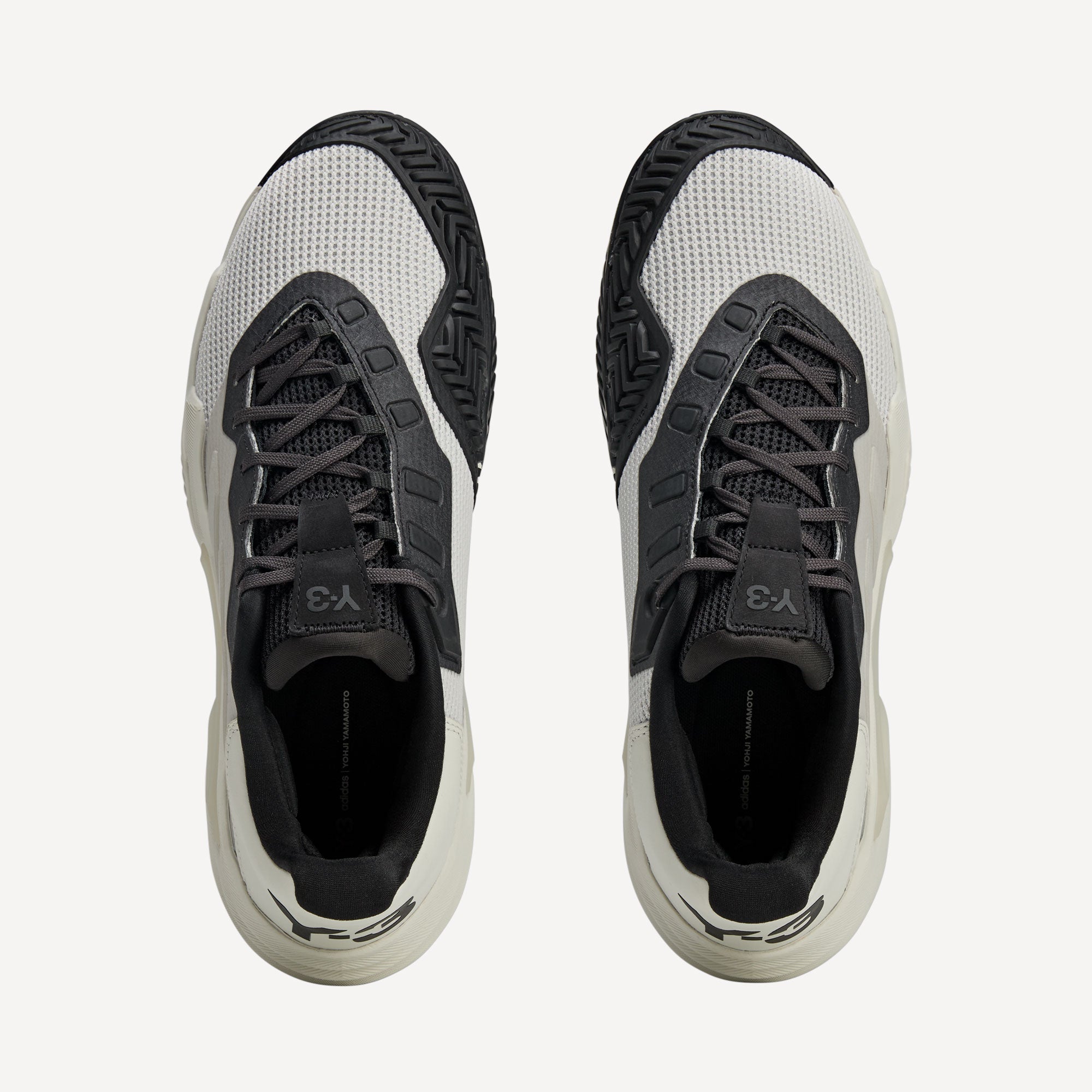 adidas Y-3 Barricade 13 Men's Tennis Shoes - Grey (4)