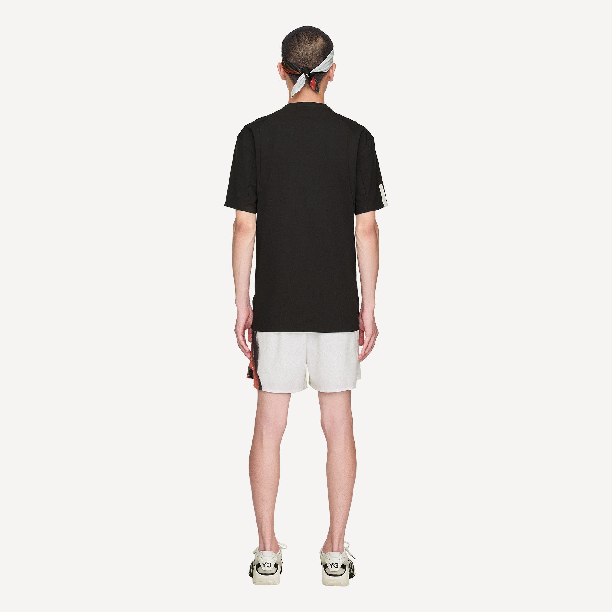 adidas Y-3 Pro US Open Men's 5-Inch Tennis Shorts & Inner Shorts Set - Grey (2)